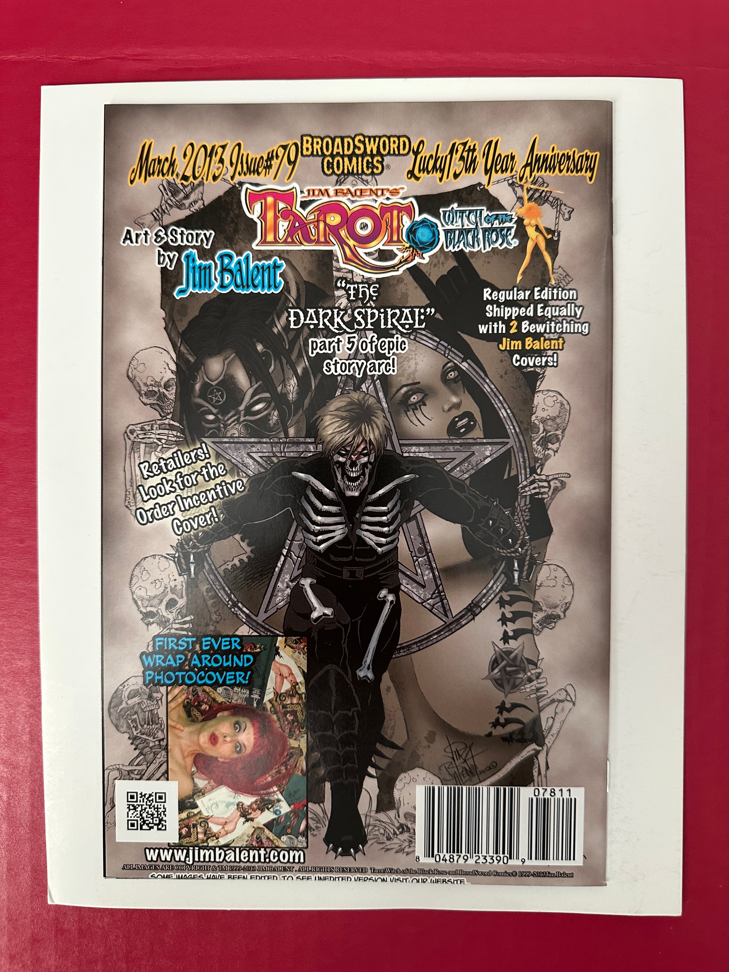Tarot: Witch of the Black Rose #78A (2013) by Ugly Monkey Comics