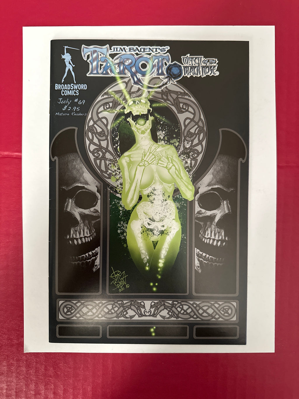 Tarot: Witch of the Black Rose #69B (Broadsword Comics 2011) Cover B by Ugly Monkey Comics