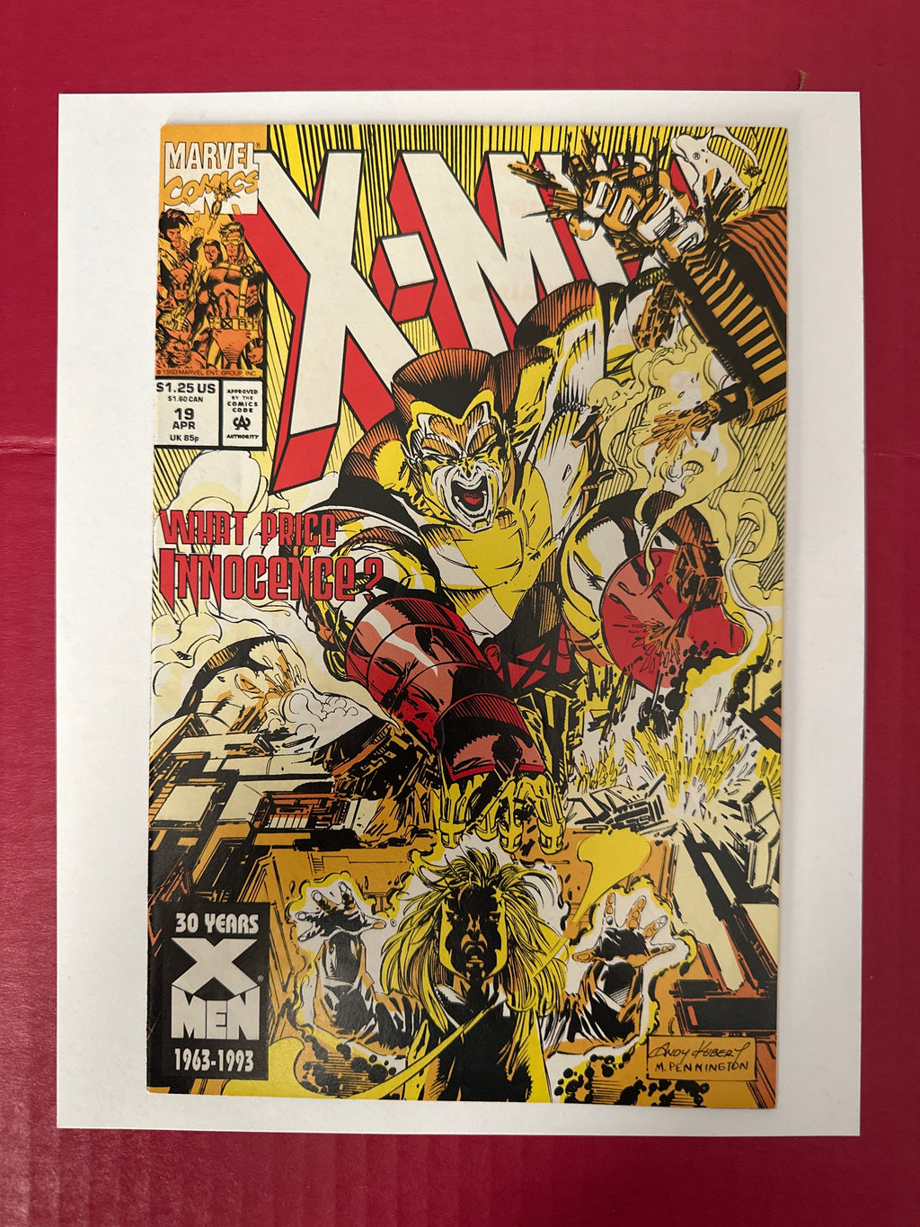 X-Men, Vol. 1 #19A (Marvel Comics 1993) Direct Edition by Ugly Monkey Comics