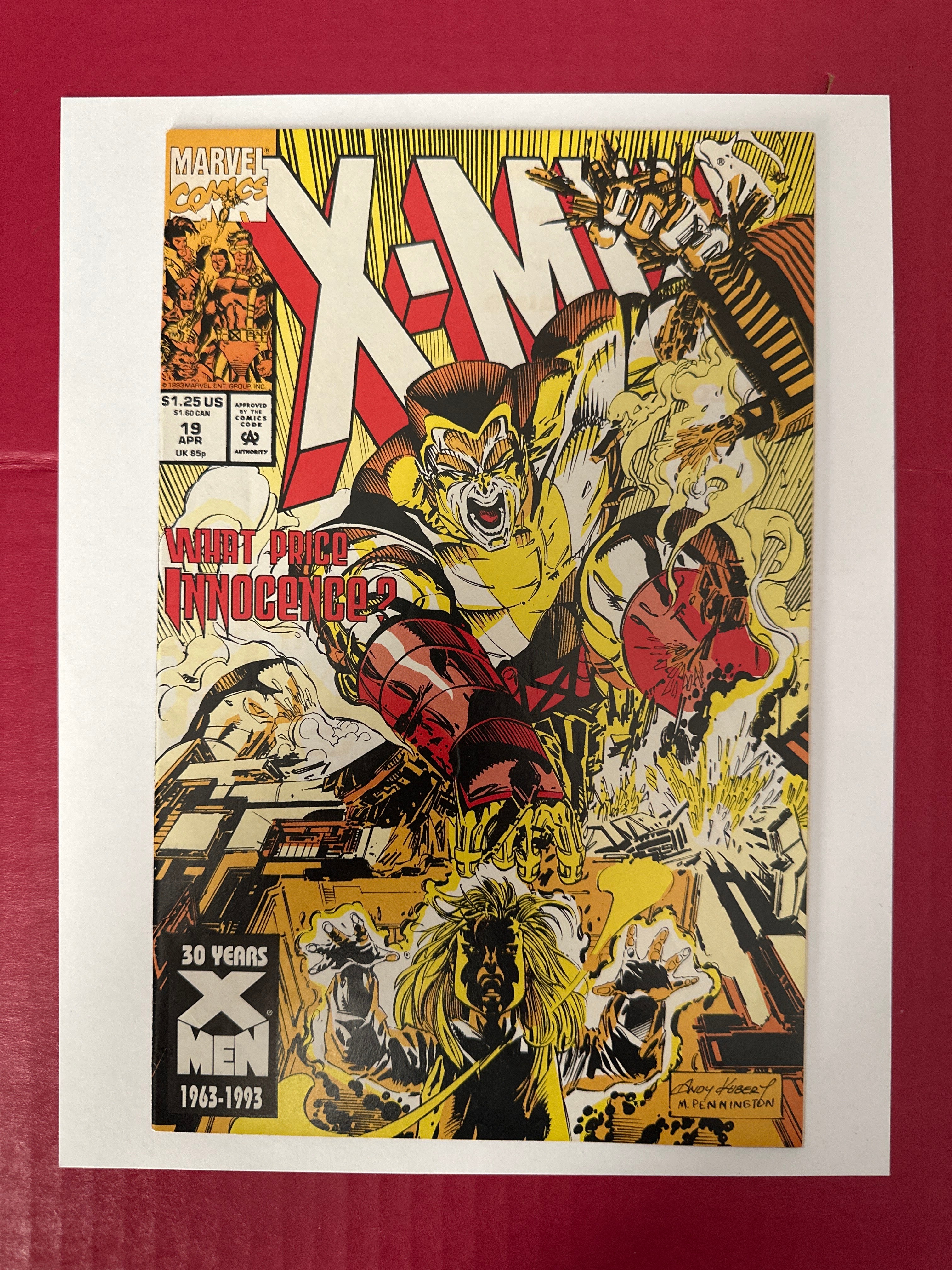 X-Men, Vol. 1 #19A (Marvel Comics 1993) Direct Edition by Ugly Monkey Comics