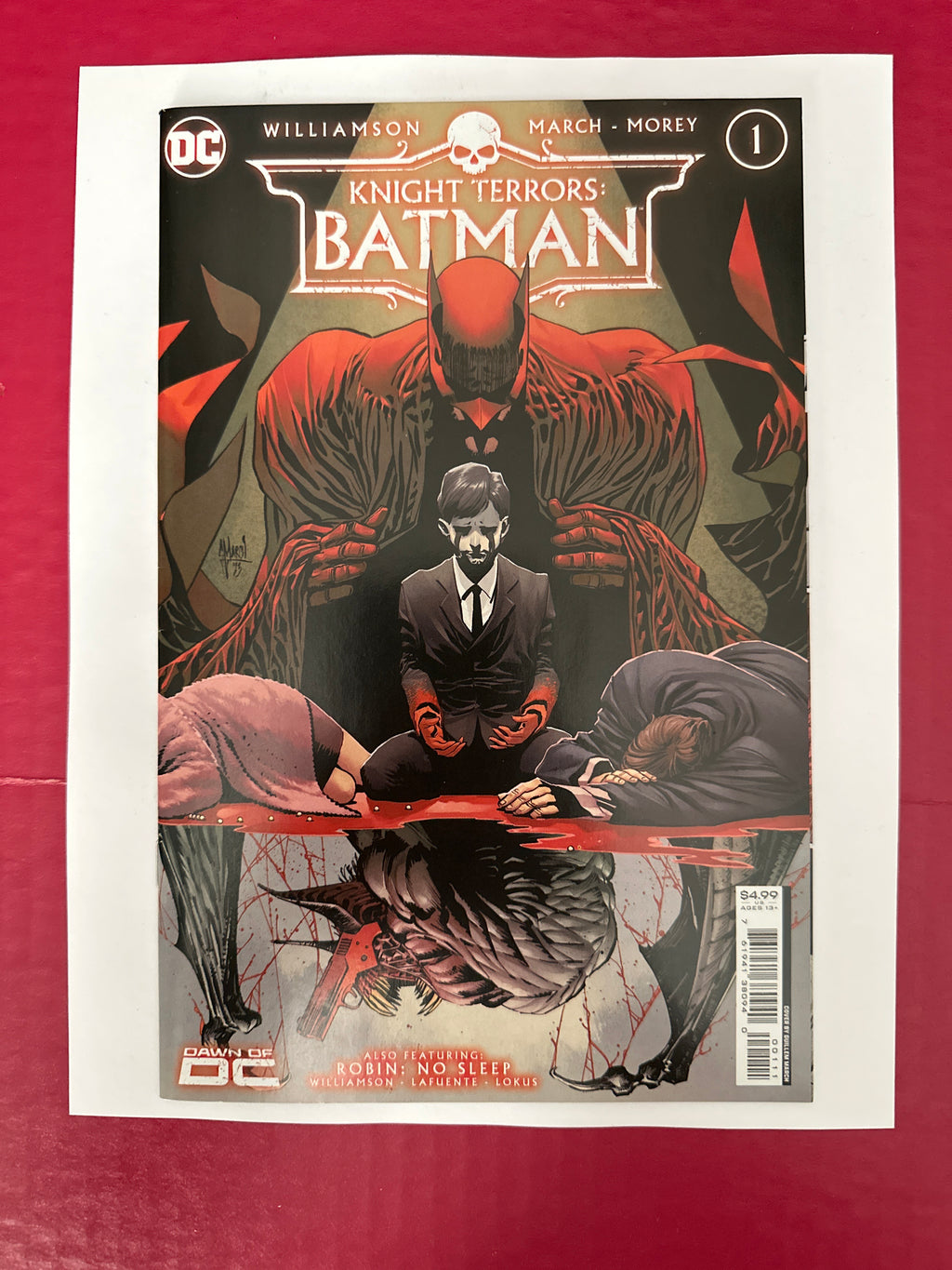 Knight Terrors: Batman #1A (DC Comics 2023) 1st app. Insomnia & Nightmare Stone by Ugly Monkey Comics