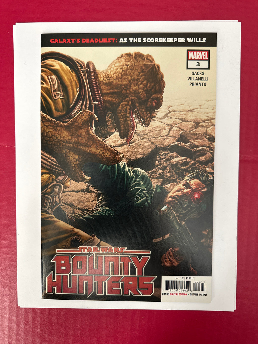 Star Wars Bounty Hunters 3A Marvel Comics 2020 First Appearance General Vukorah by Ugly Monkey Comics