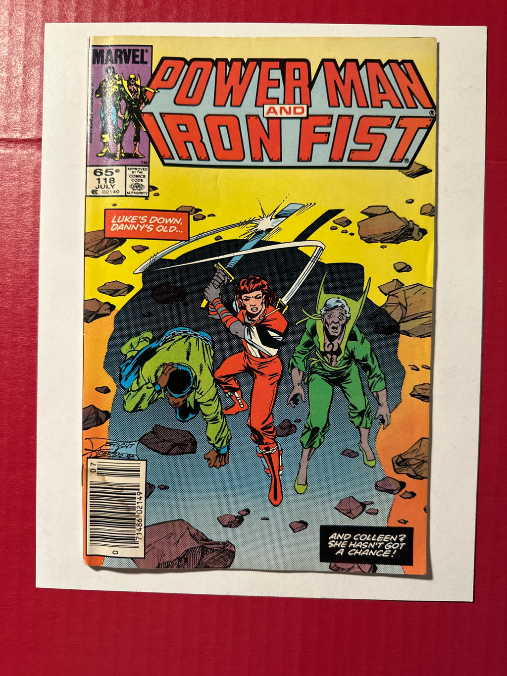 Power Man And Iron Fist, Vol. 1 #118B (Marvel Comics 1985) Newsstand Edition by Ugly Monkey Comics