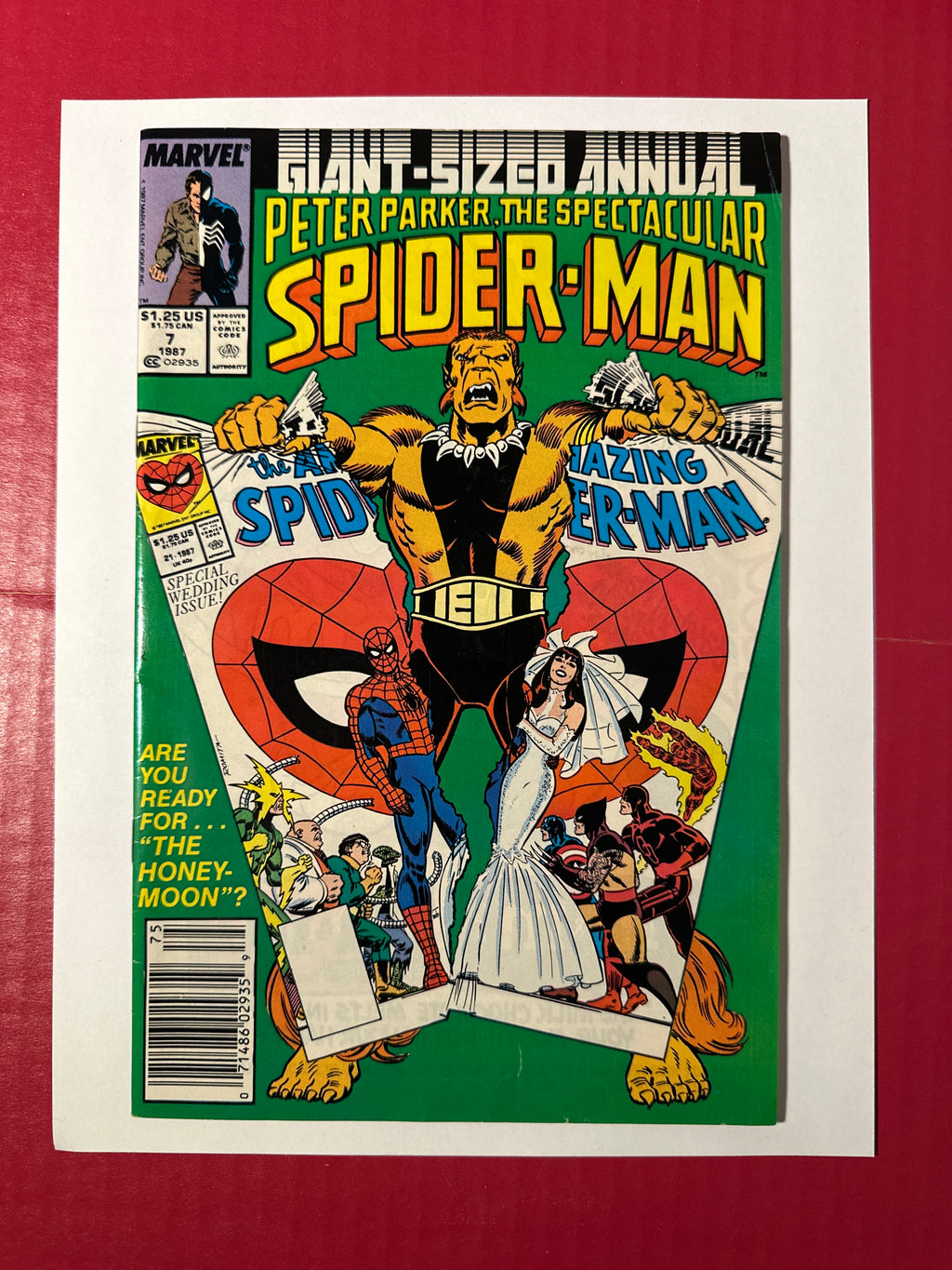 The Spectacular Spider-Man Annual #7 (Marvel Comics 1987) Newsstand Edition by Ugly Monkey Comics