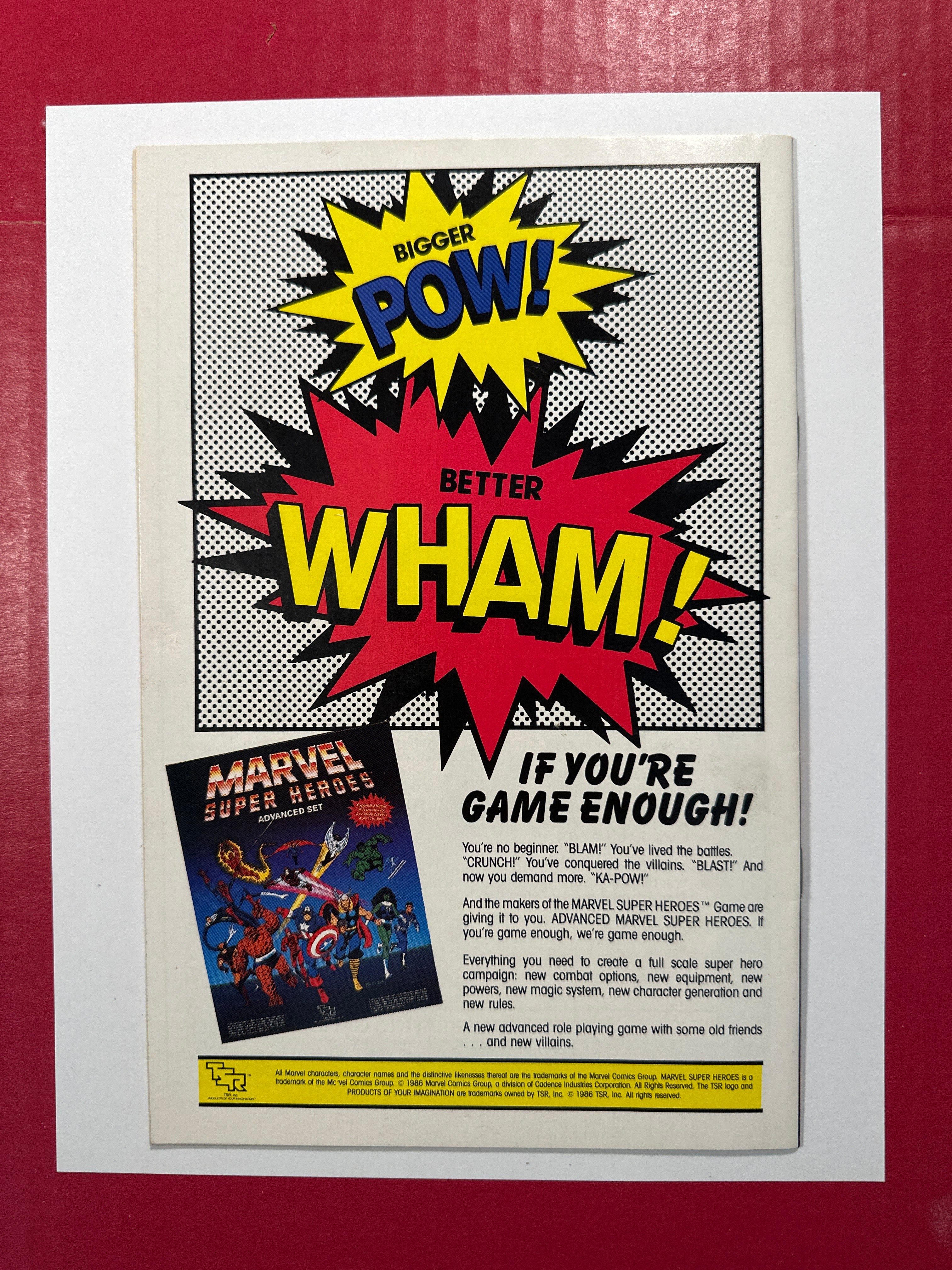 X-Men vs. Avengers #1 (Marvel Comics 1986) Newsstand Edition by Ugly Monkey Comics
