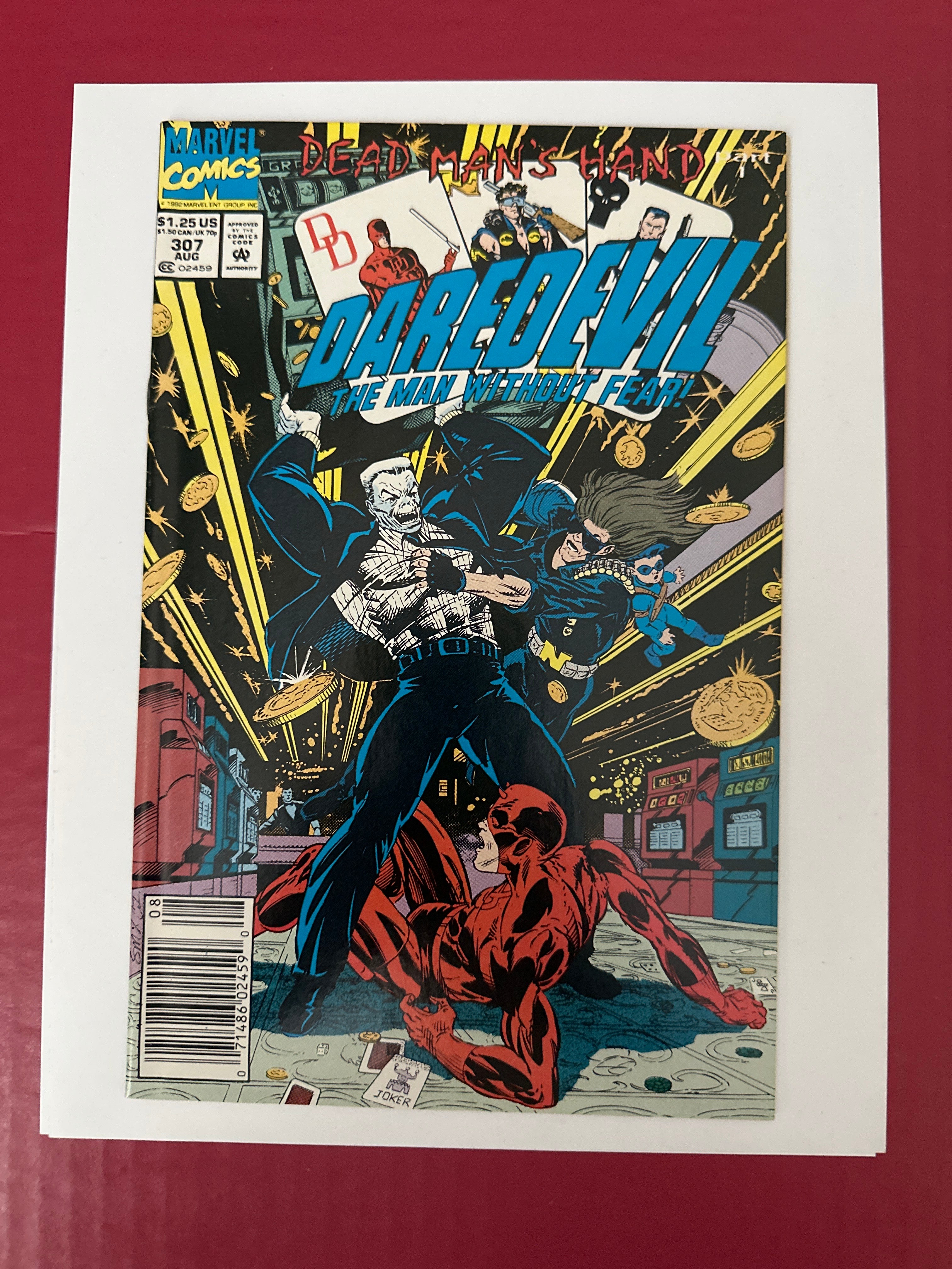 Daredevil, Vol. 1 #307B (1992) Newstand by Ugly Monkey Comics