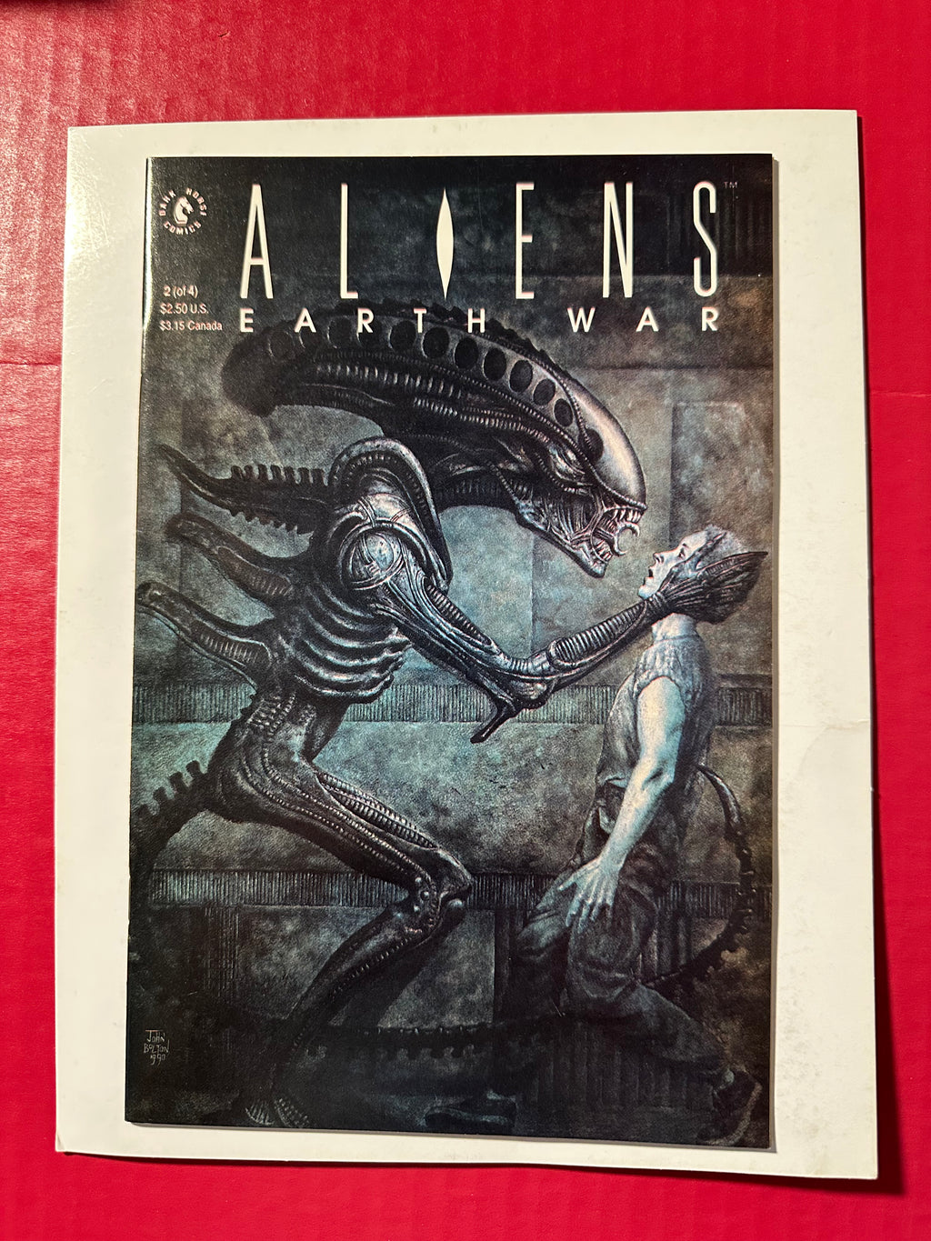 Aliens: Earth War #2 (1990) by Ugly Monkey Comics