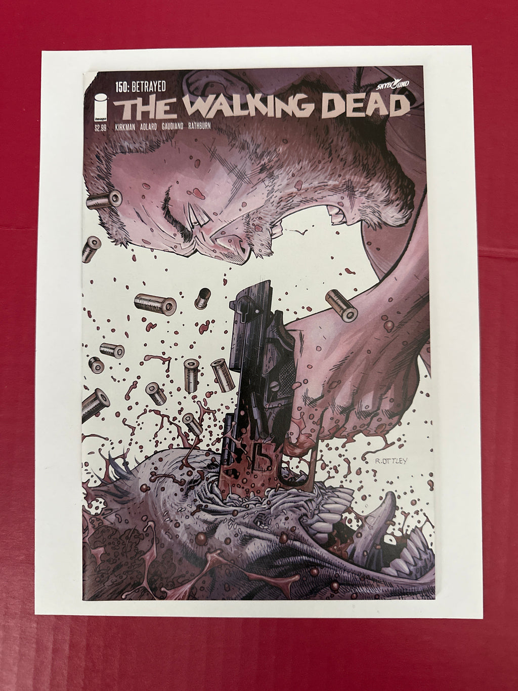 The Walking Dead #150 (Image Comics 2016) Ryan Ottley Variant Cover by Ugly Monkey Comics