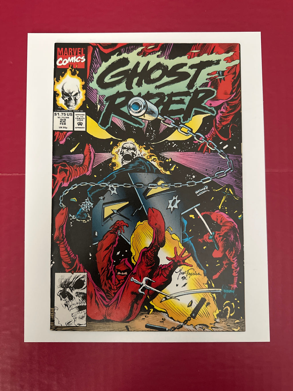 Ghost Rider, Vol. 2 (1990-1998) #22A (Marvel Comics 1991) by Ugly Monkey Comics