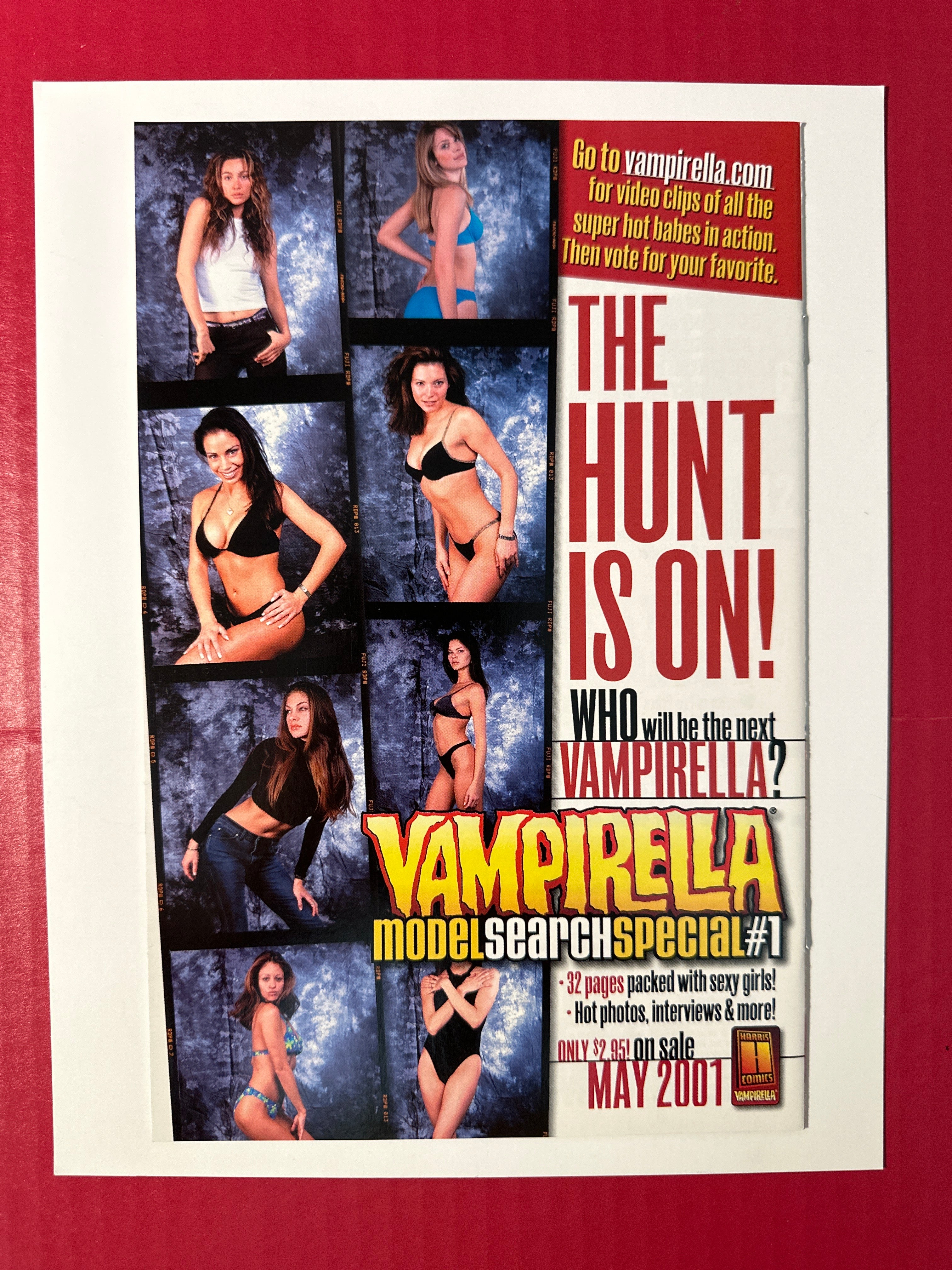 Vampirella, Vol. 3 #Preview- (Harris Comics 2001) Preview Edition by Ugly Monkey Comics