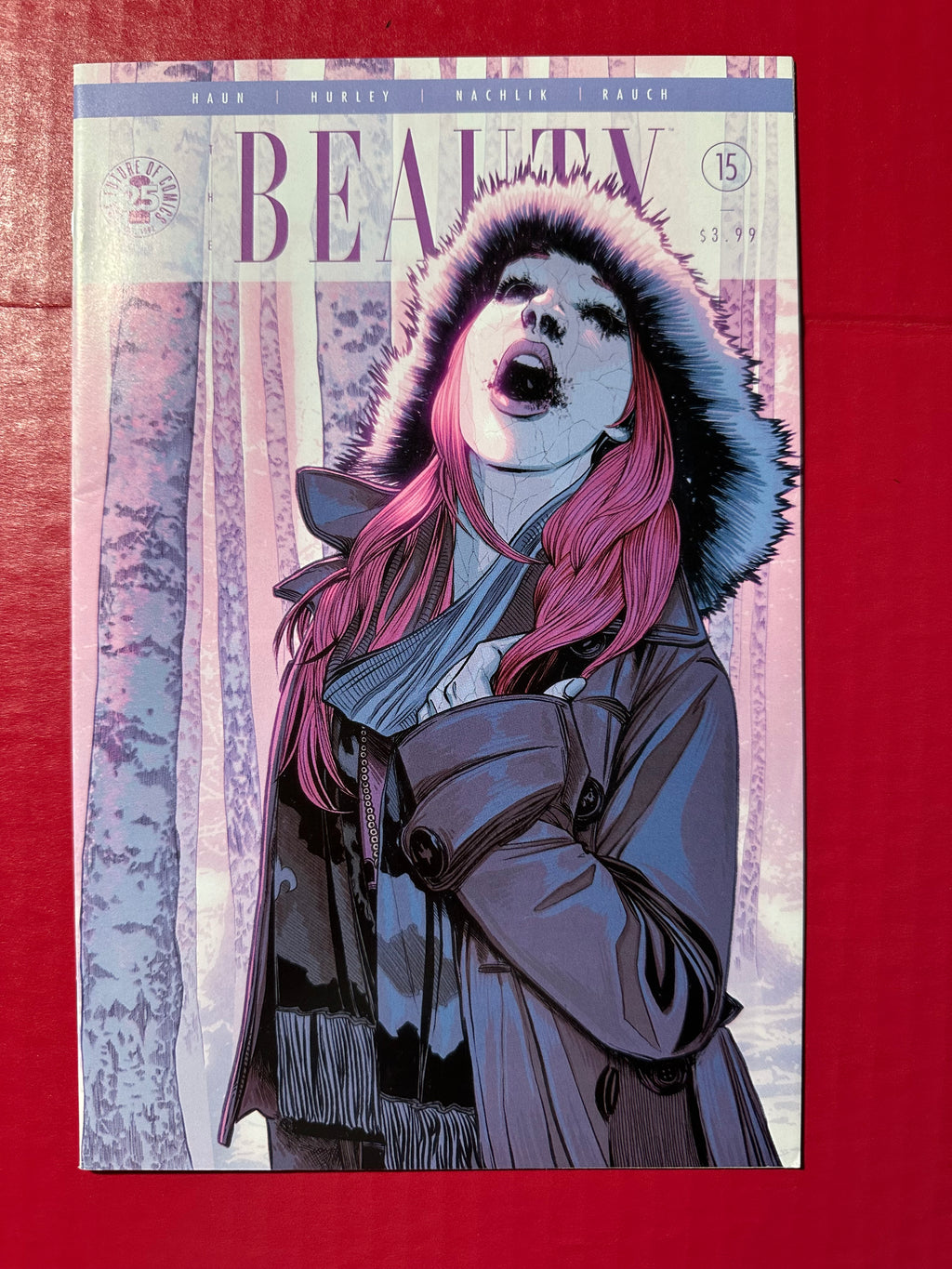 The Beauty #15A (2017) Jeremy Haun & John Rauch Cover by Ugly Monkey Comics