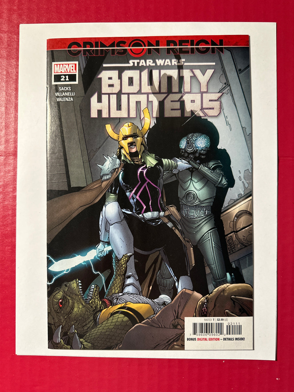 Star Wars Bounty Hunters 21A Marvel Comics 2022 Issue by Ugly Monkey Comics