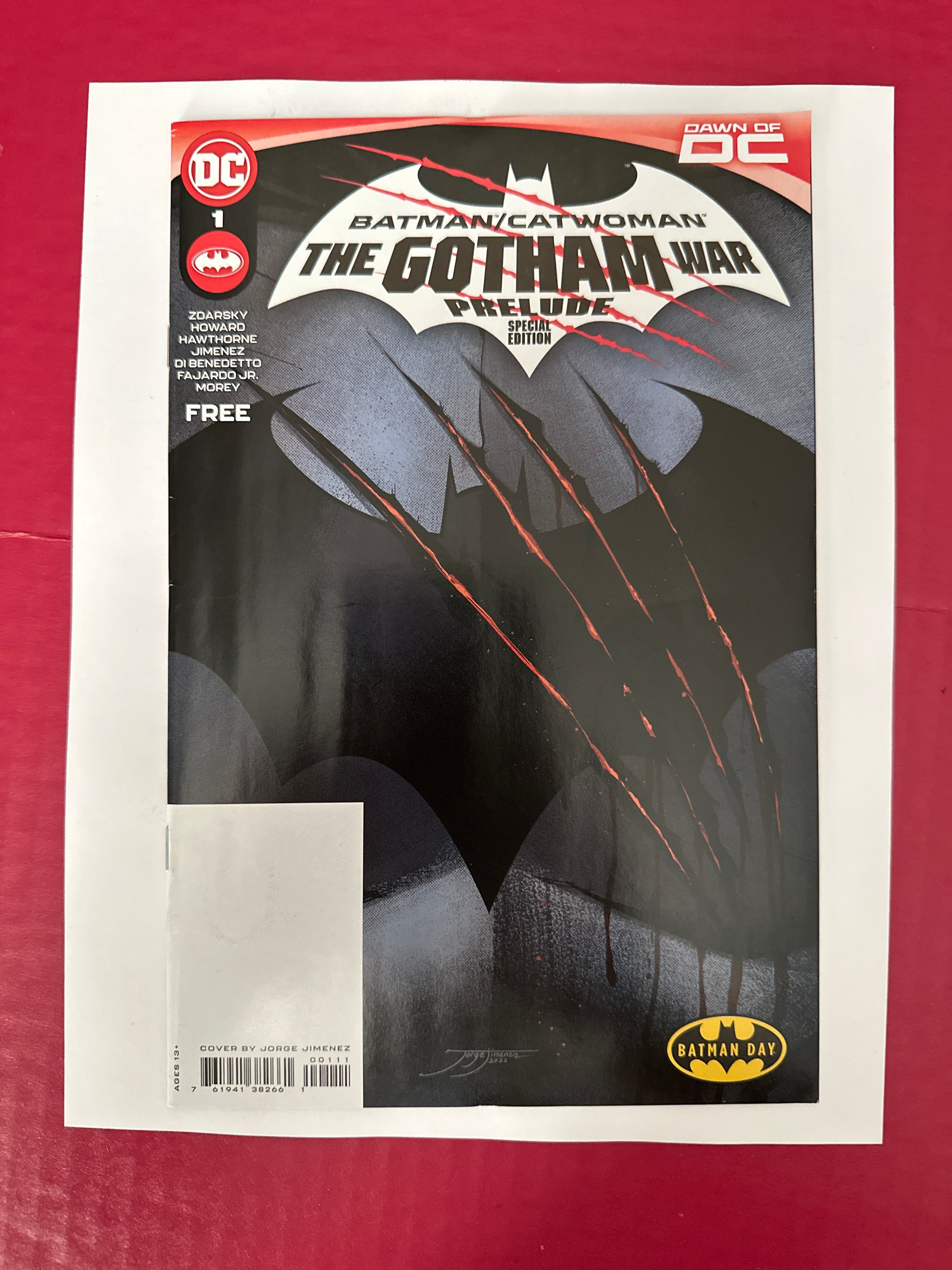 Batman / Catwoman: The Gotham War - Prelude #1 (DC Comics 2023) by Ugly Monkey Comics