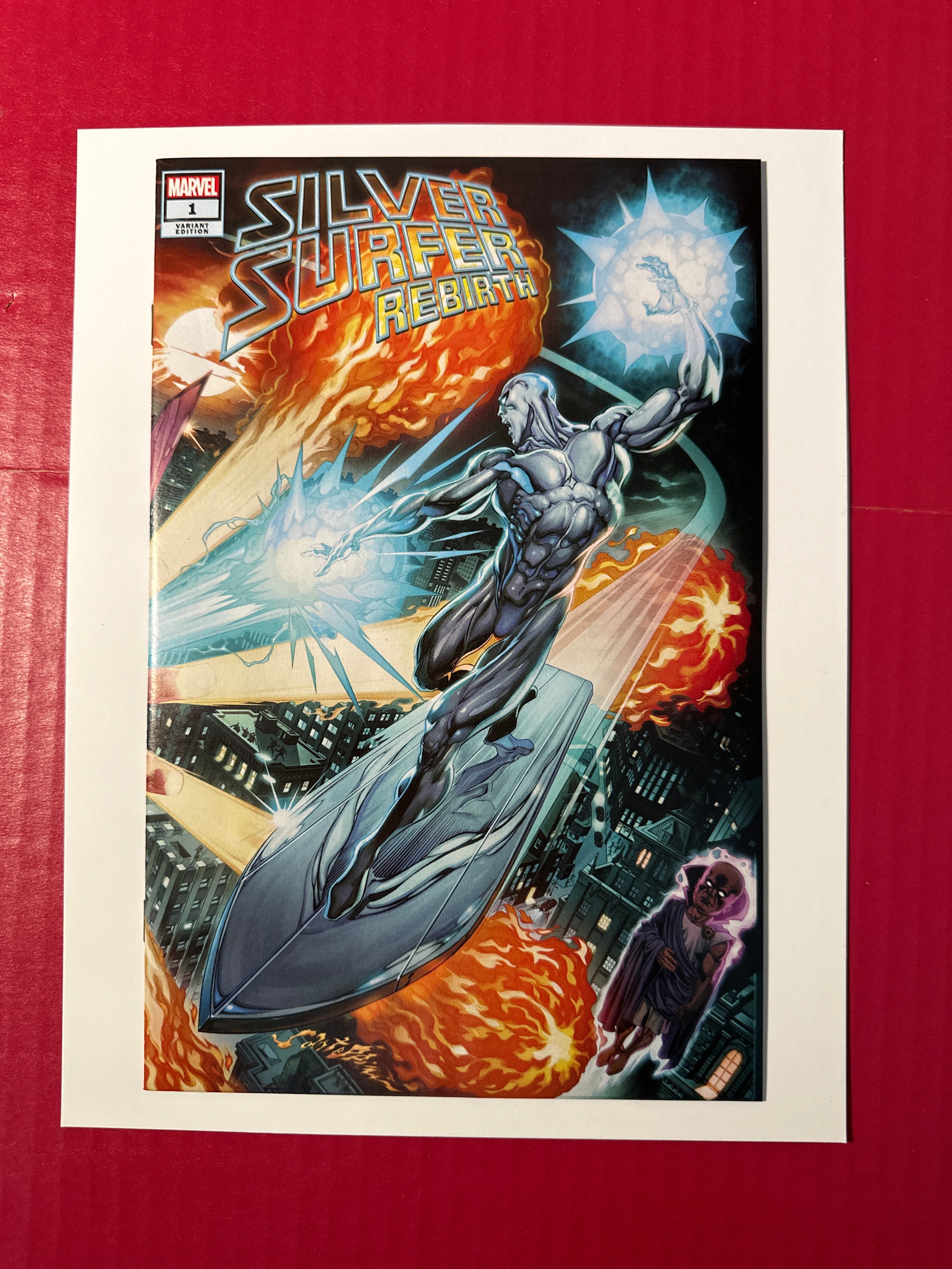 Silver Surfer: Rebirth #1 (Marvel 2022) Castellini Incentive Variant (1:25) by Ugly Monkey Comics