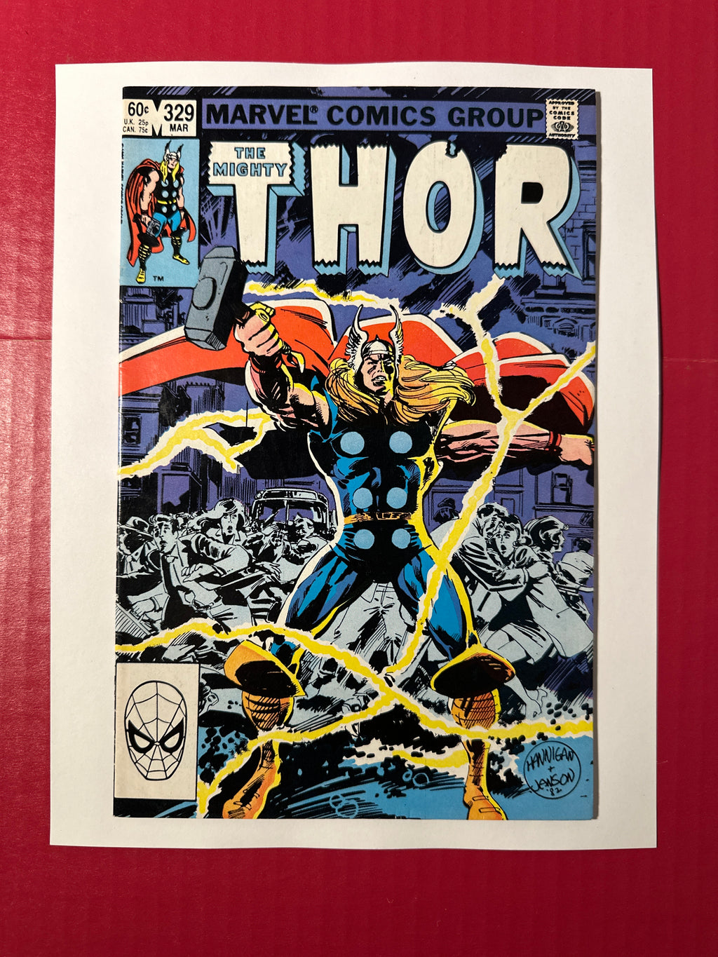 Thor, Vol. 1 #329 (Marvel Comics 1982) Direct Edition by Ugly Monkey Comics