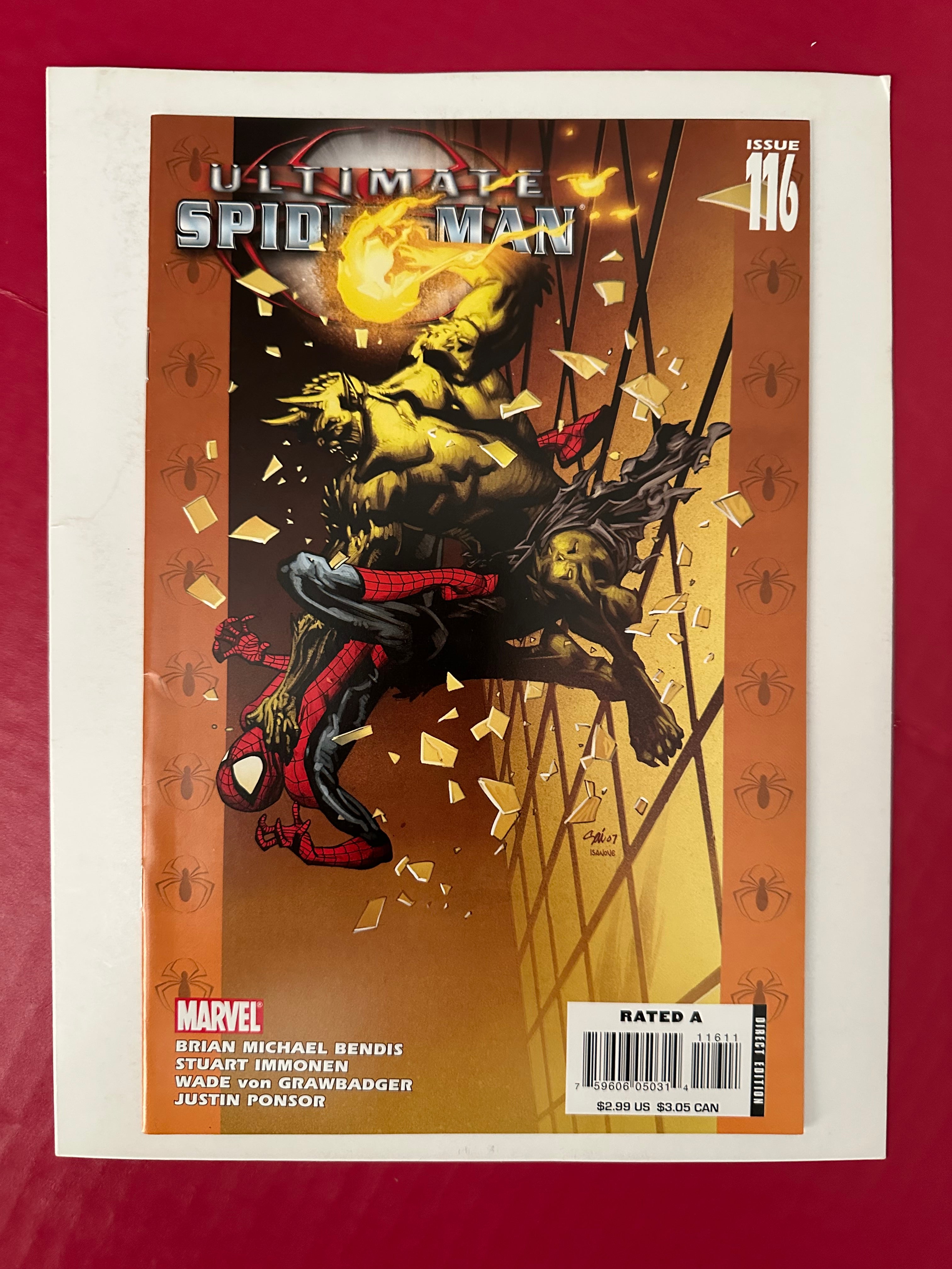 Ultimate Spider-Man #116 (2008) by Ugly Monkey Comics