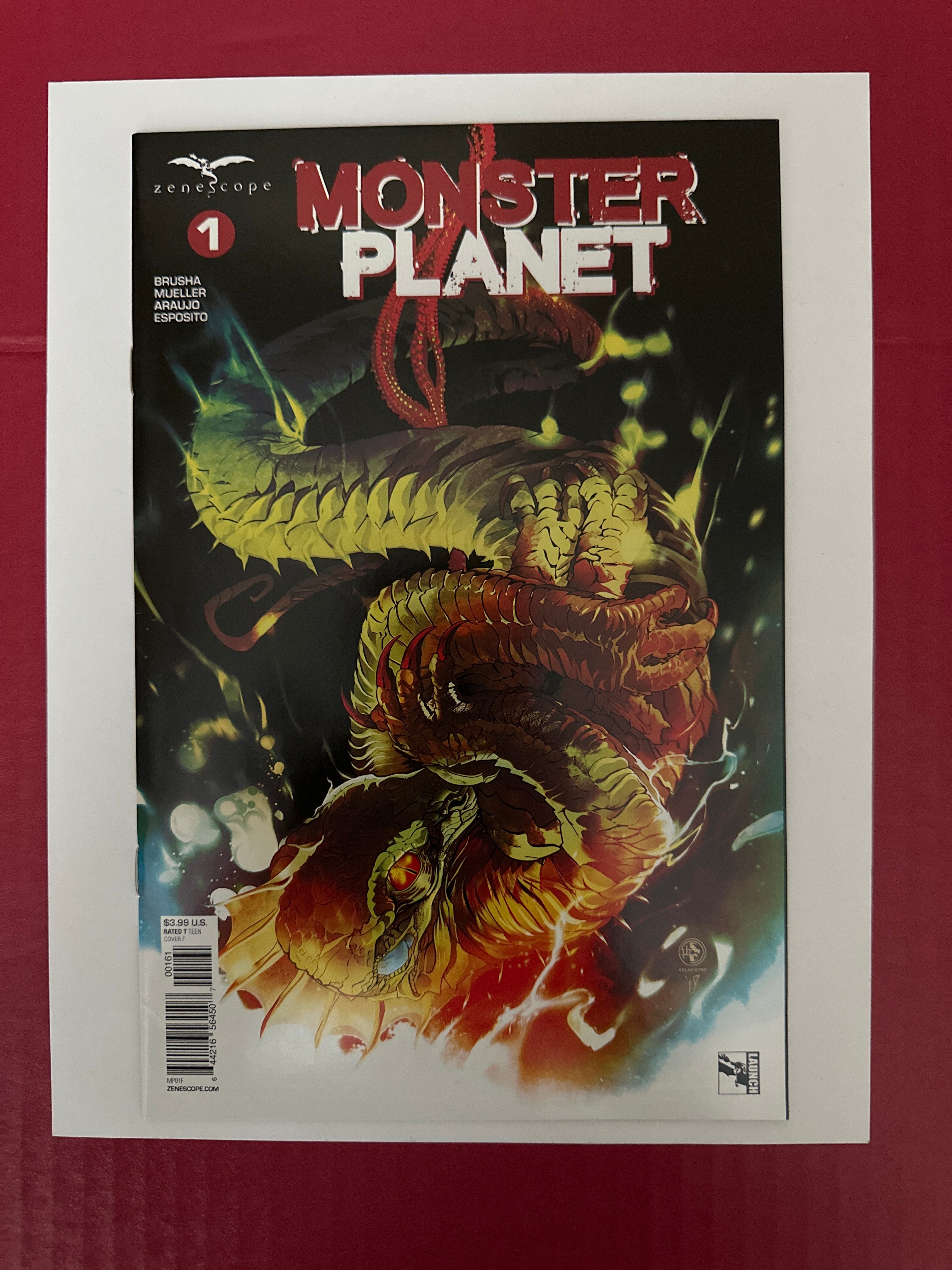 Monster Planet #1F (Zenescope Ent. 2019) Leonardo Colapietro Variant by Ugly Monkey Comics
