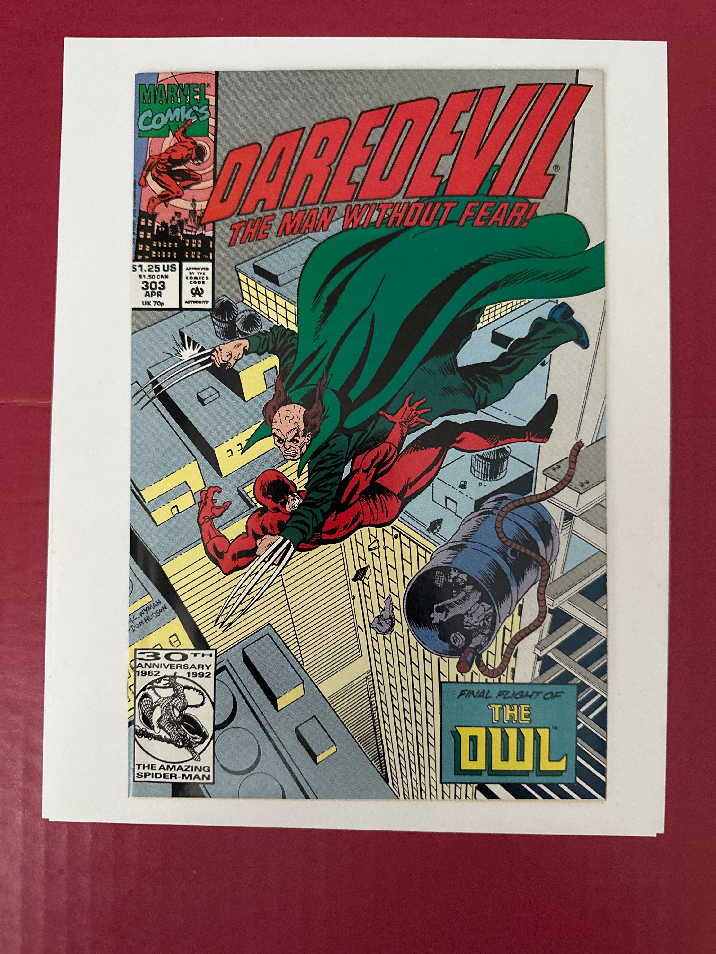 Daredevil, Vol. 1 #303A (1992) by Ugly Monkey Comics