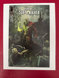King Spawn #5A (2021) 1st app. Disruptor (Jason Wynn) by Ugly Monkey Comics