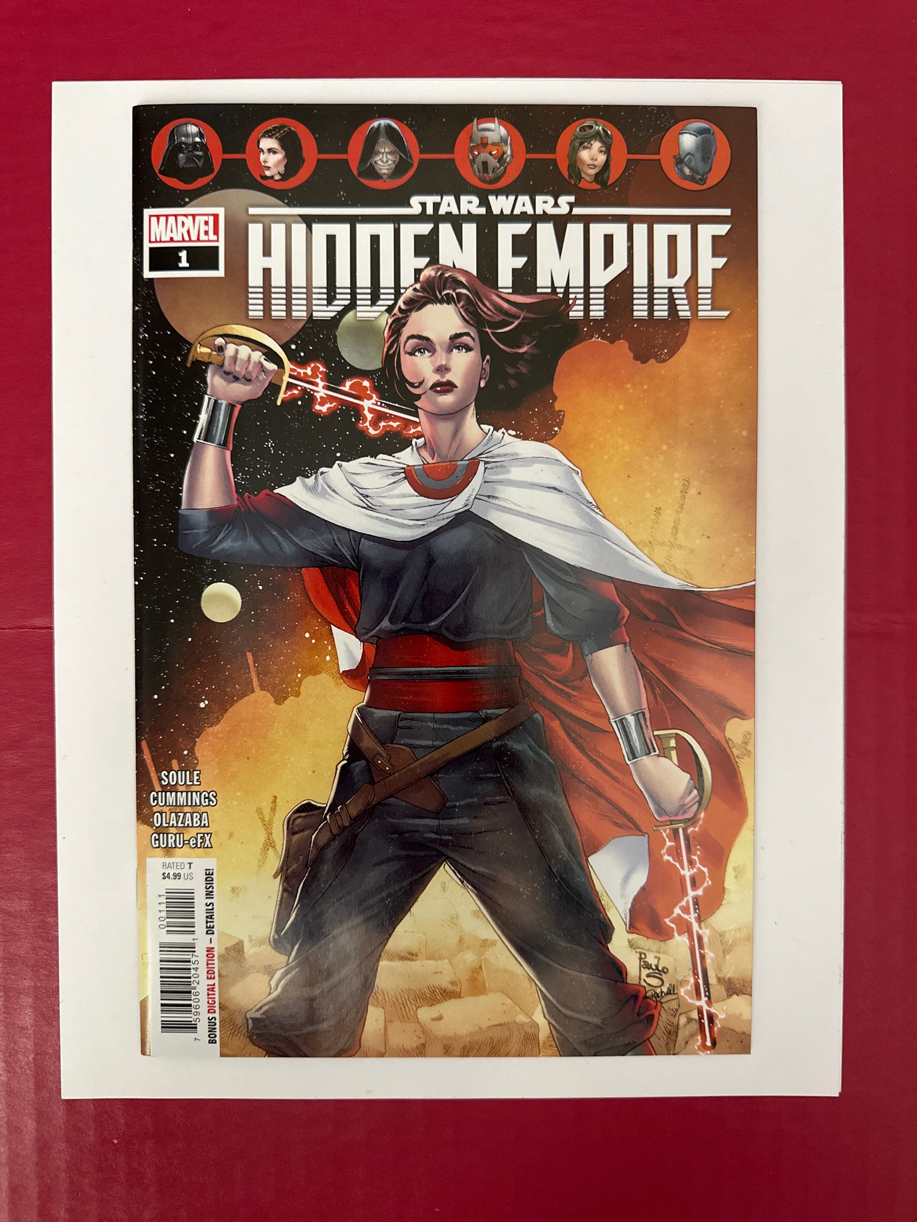 Star Wars Hidden Empire 1A Marvel Comics 2022 Collectors Edition by Ugly Monkey Comics