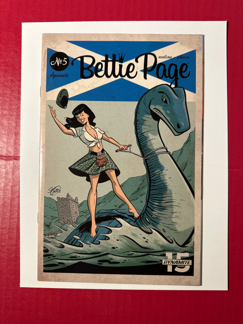 Bettie Page, Vol. 2 #5B (Dynamite Entertainment 2019) by Ugly Monkey Comics