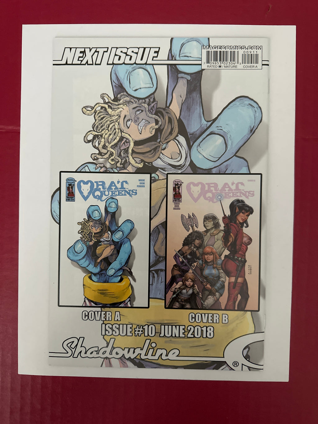 Rat Queens, Vol. 2 #9A (Image Comics 2018) Regular Owen Gieni Cover by Ugly Monkey Comics