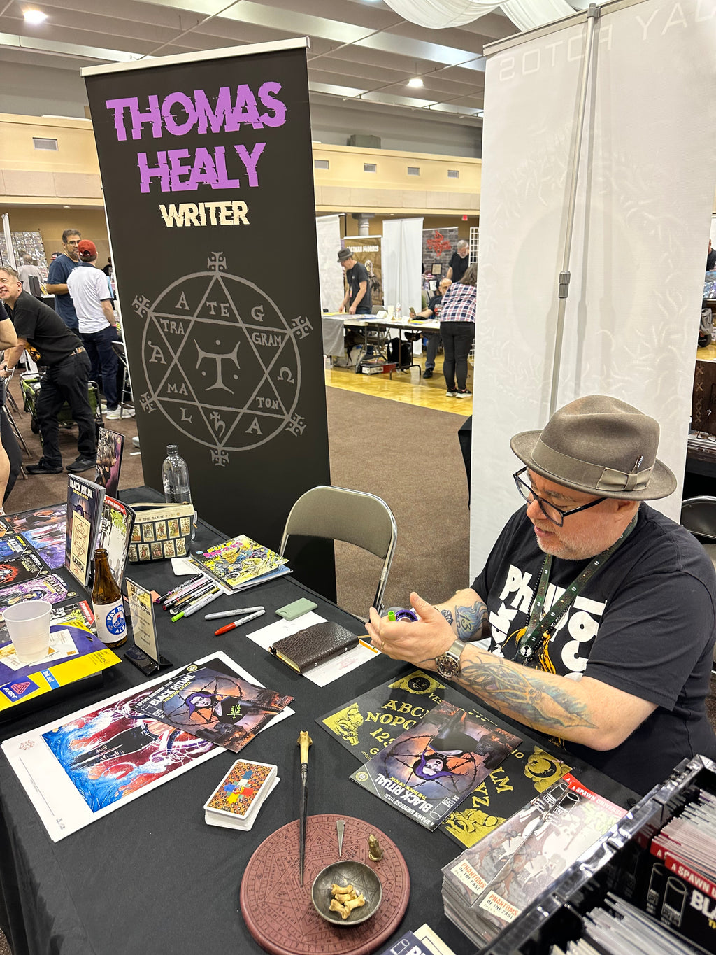 Black Ritual: The Book of NYX #1 Signed by Writer Thomas Healy by Ugly Monkey Comics