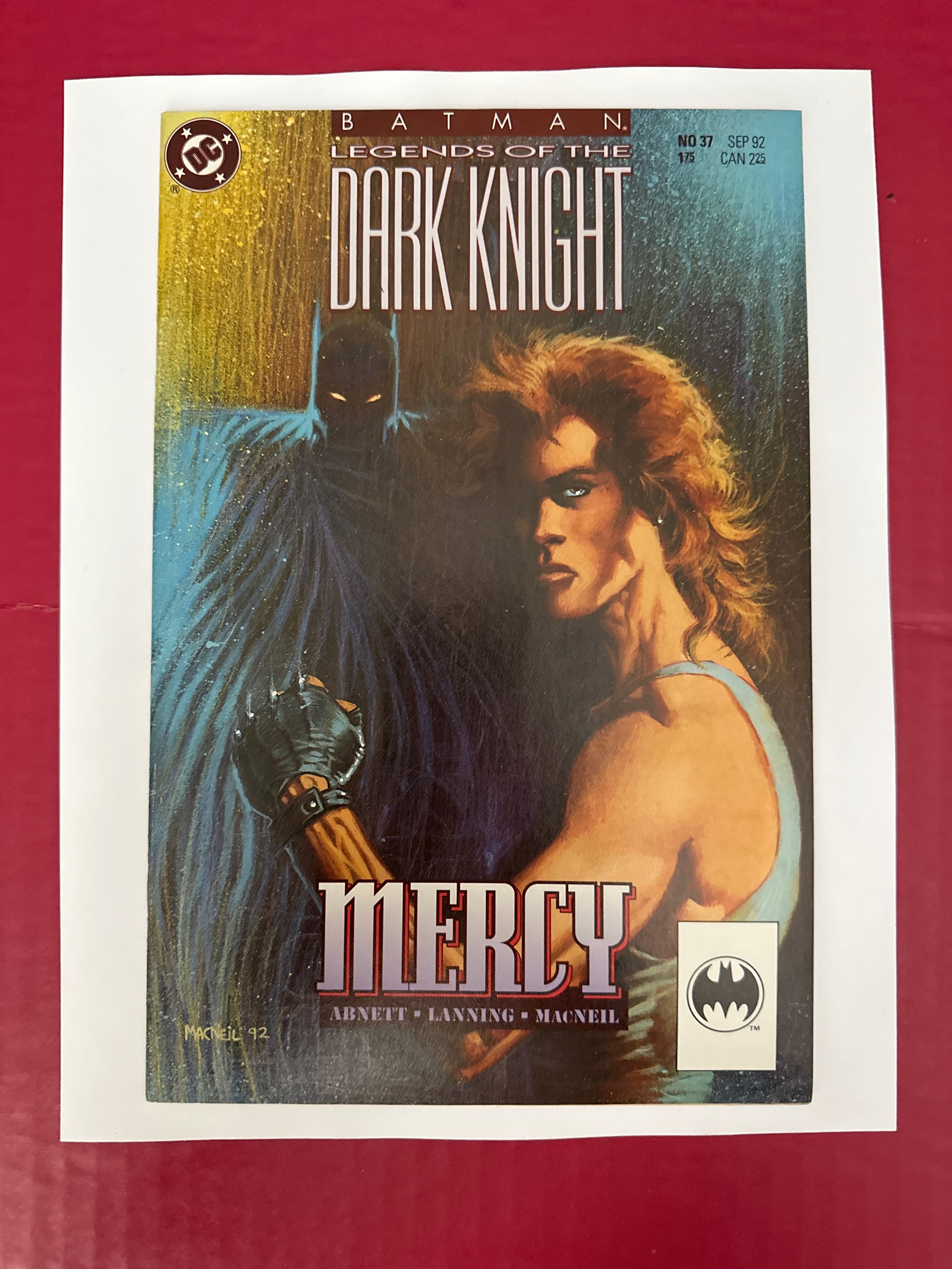 Batman: Legends of the Dark Knight #37A (DC Comics 1992) by Ugly Monkey Comics