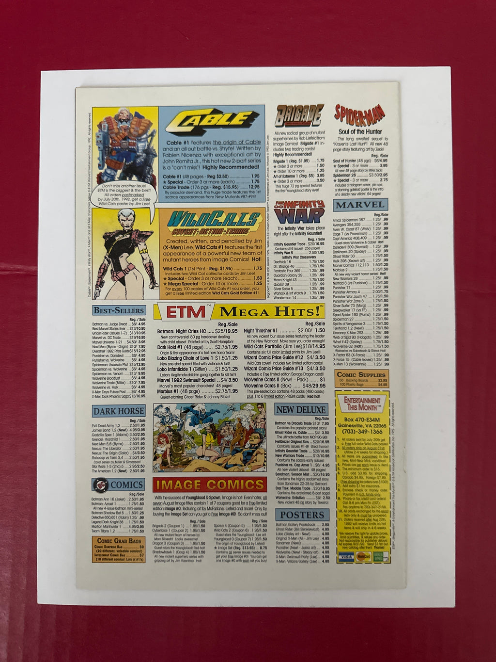Marc Spector: Moon Knight #41A (Marvel Comics 1992) by Ugly Monkey Comics
