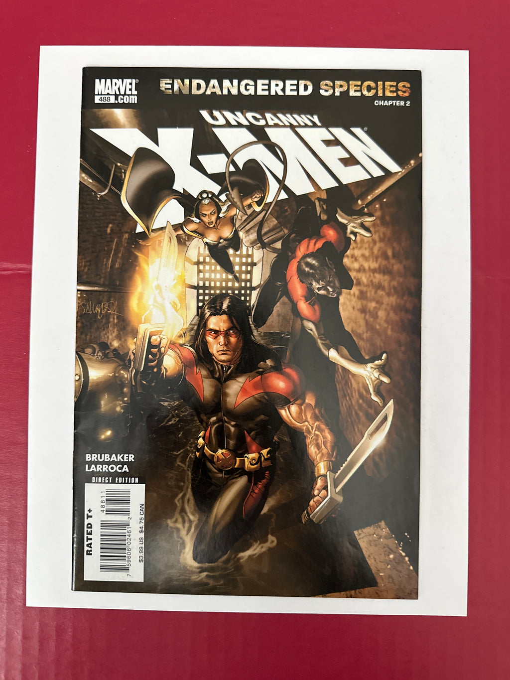 The Uncanny X-Men, Vol. 1 #488 (Marvel Comics 2007) Salvador Larroca Regular by Ugly Monkey Comics