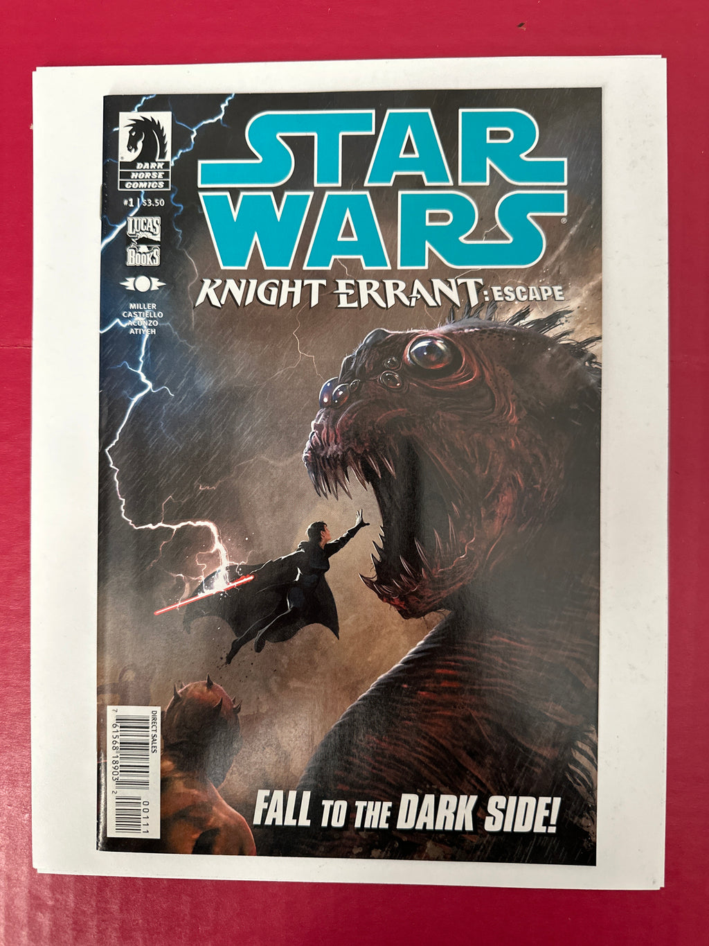 Star Wars: Knight Errant: Escape #1A (Dark Horse Comics 2012) by Ugly Monkey Comics