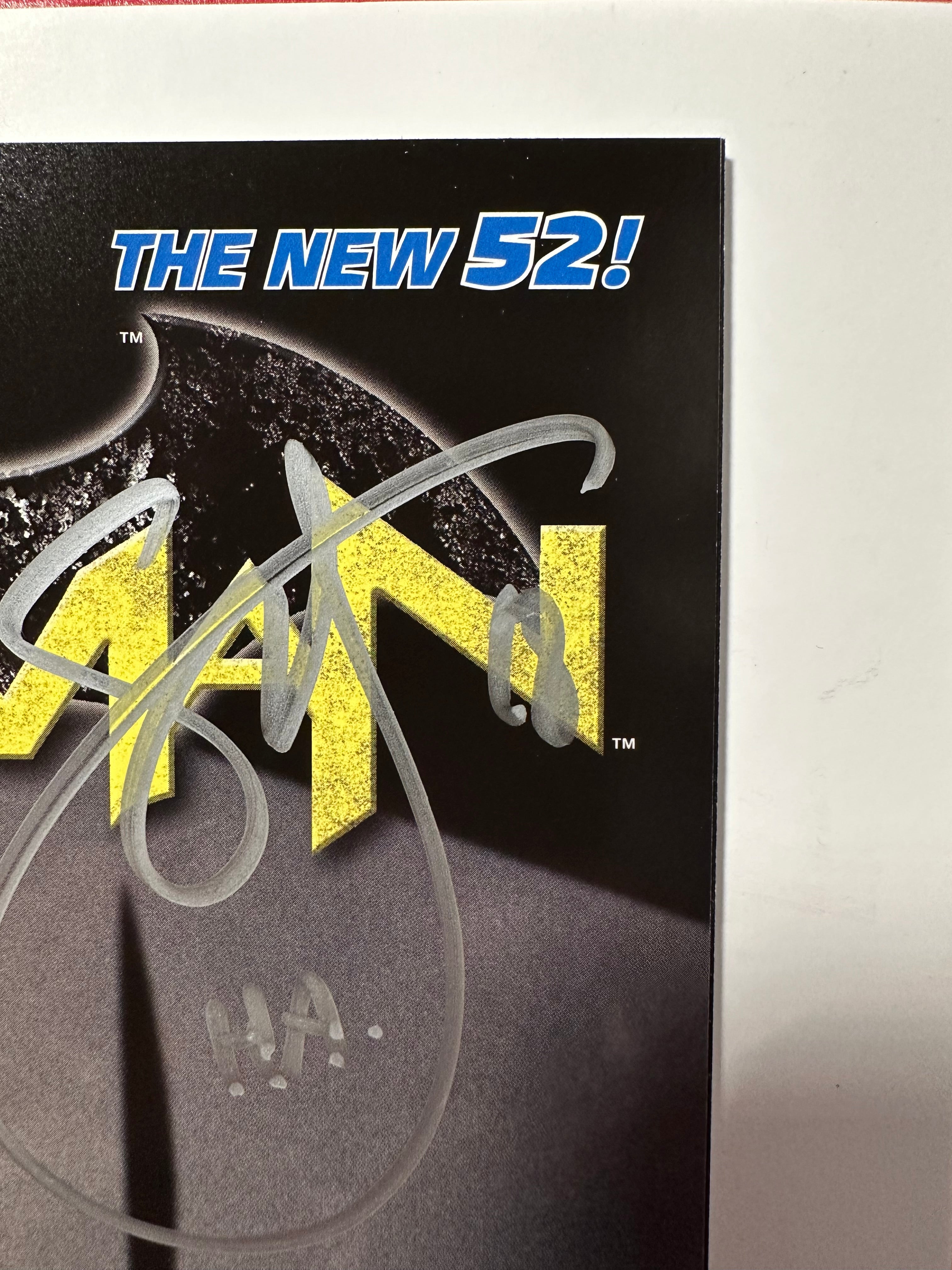 Batman, Vol. 2 #38 (2015) Double Signed by Snyder and Capullo