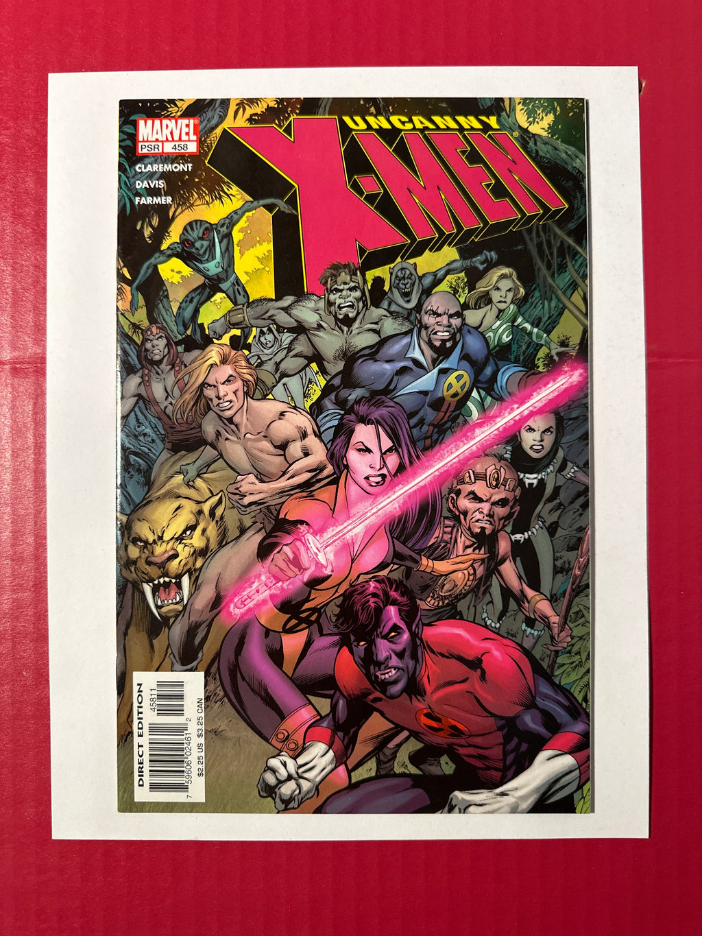 The Uncanny X-Men, Vol. 1 #458 (Marvel Comics 2005) Alan Davis Regular by Ugly Monkey Comics