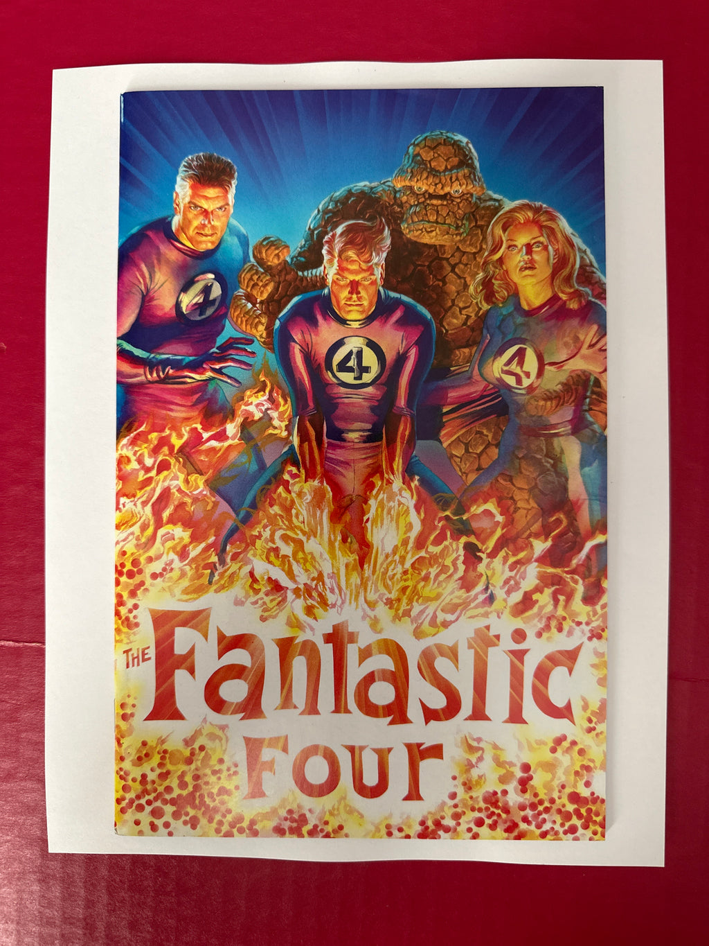 Fantastic Four, Vol. 6 #1K (Marvel Comics 2018) Alex Ross Incentive Virgin 1:200 by Ugly Monkey Comics