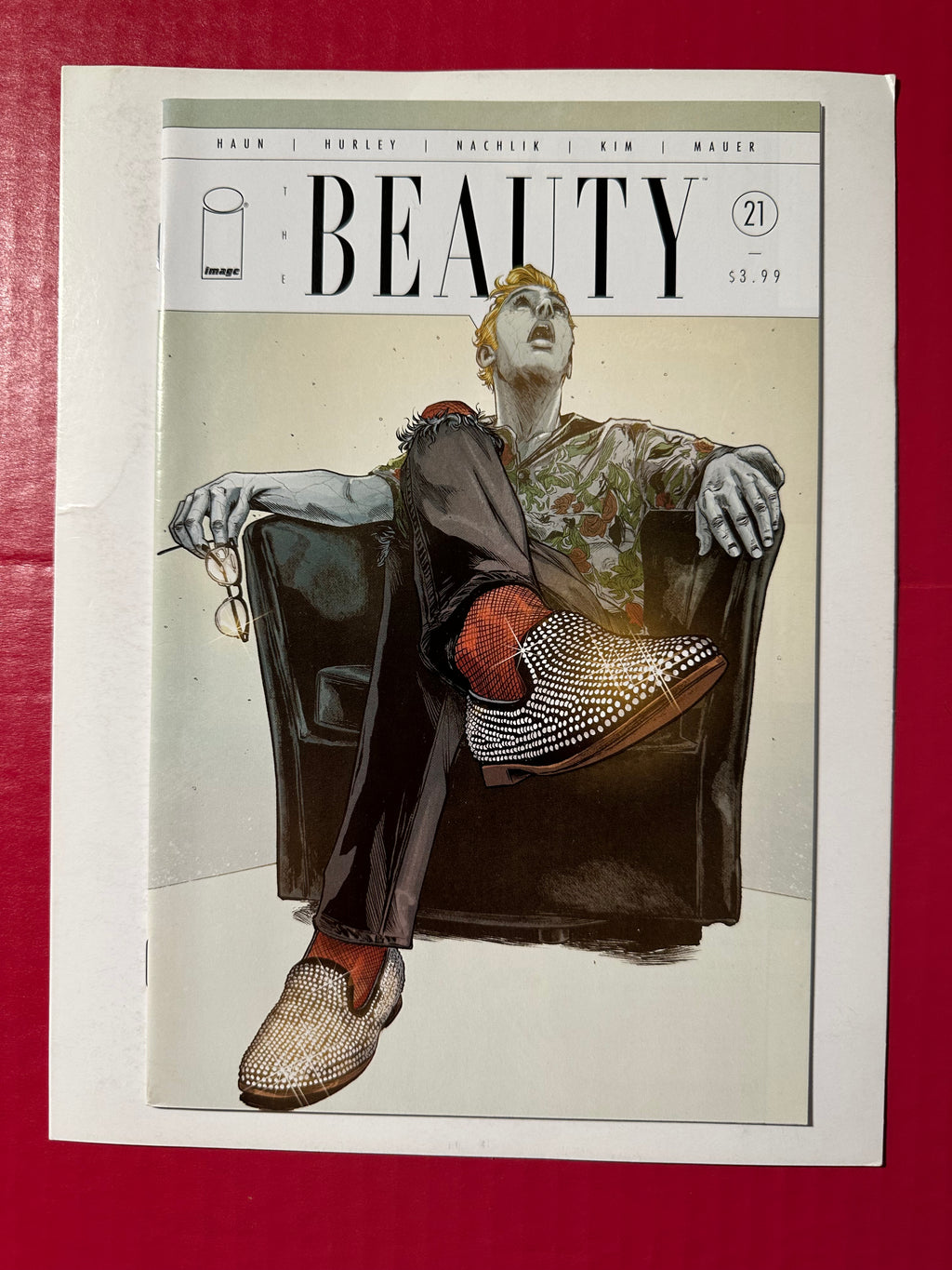 The Beauty #21A (2018) Regular Jeremy Haun & Nick Filardi Cover by Ugly Monkey Comics