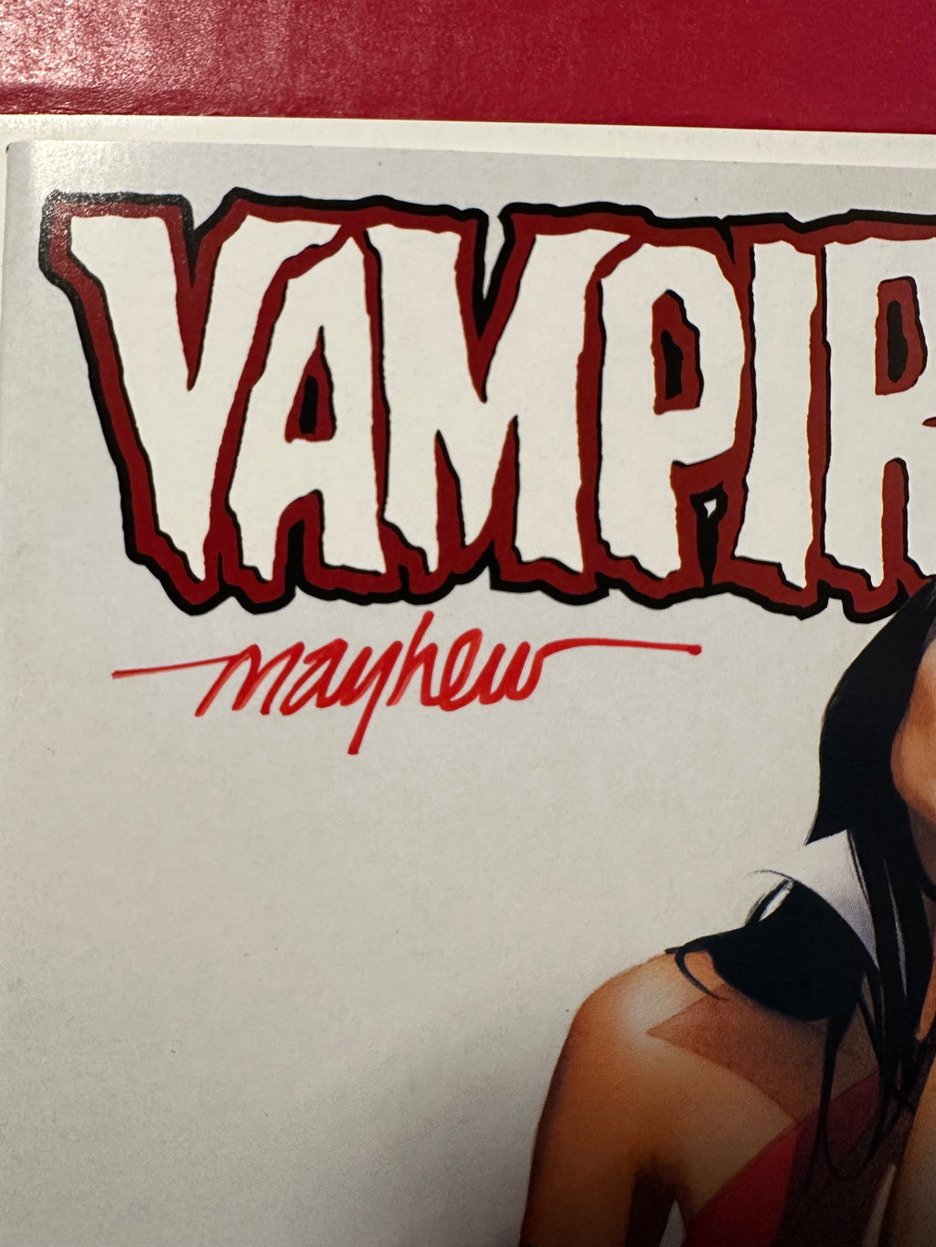 Vampirella, Vol. 3 #11 (2022) Signed by Cover Artist Mike Mayhew by Ugly Monkey Comics