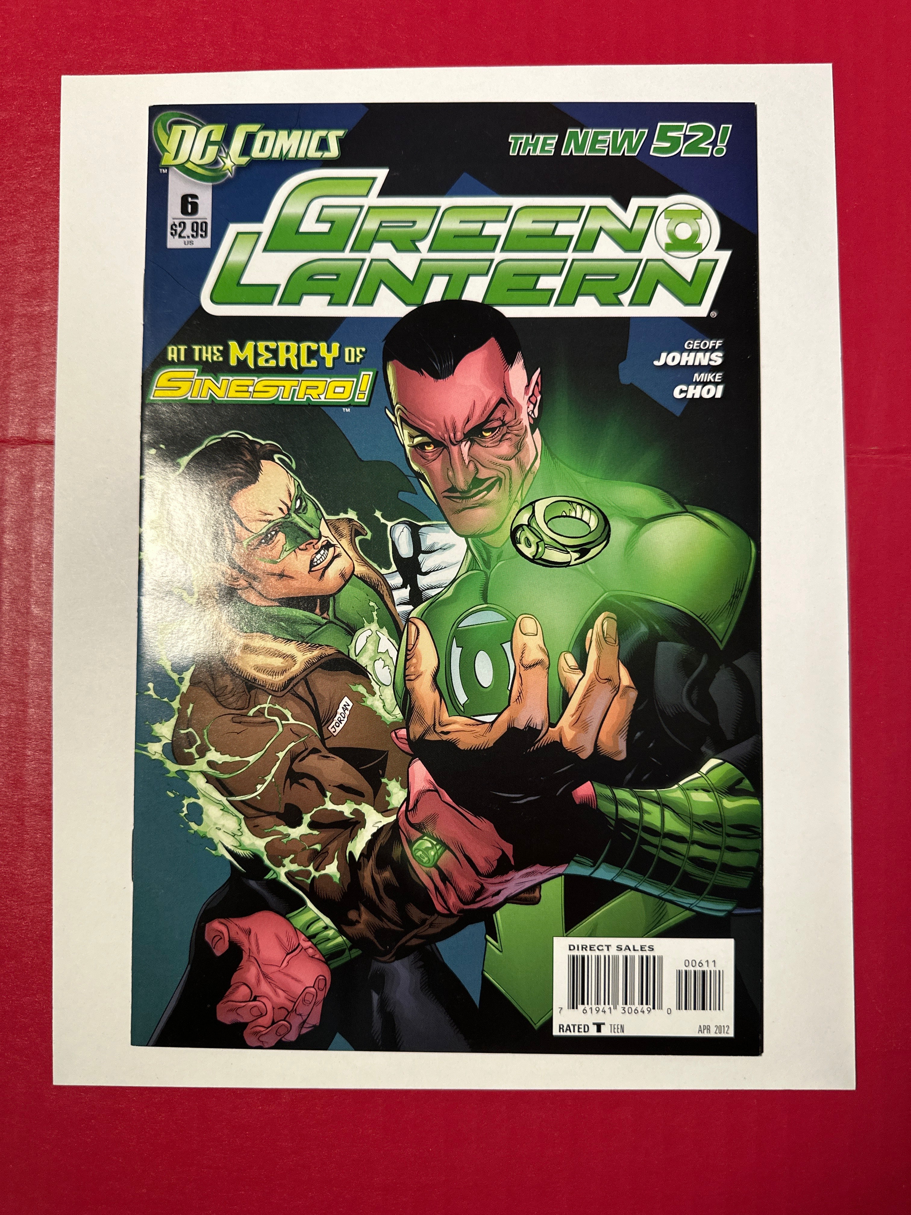 Green Lantern, Vol. 5 #6 (DC Comics 2012) Doug Mahnke Regular by Ugly Monkey Comics