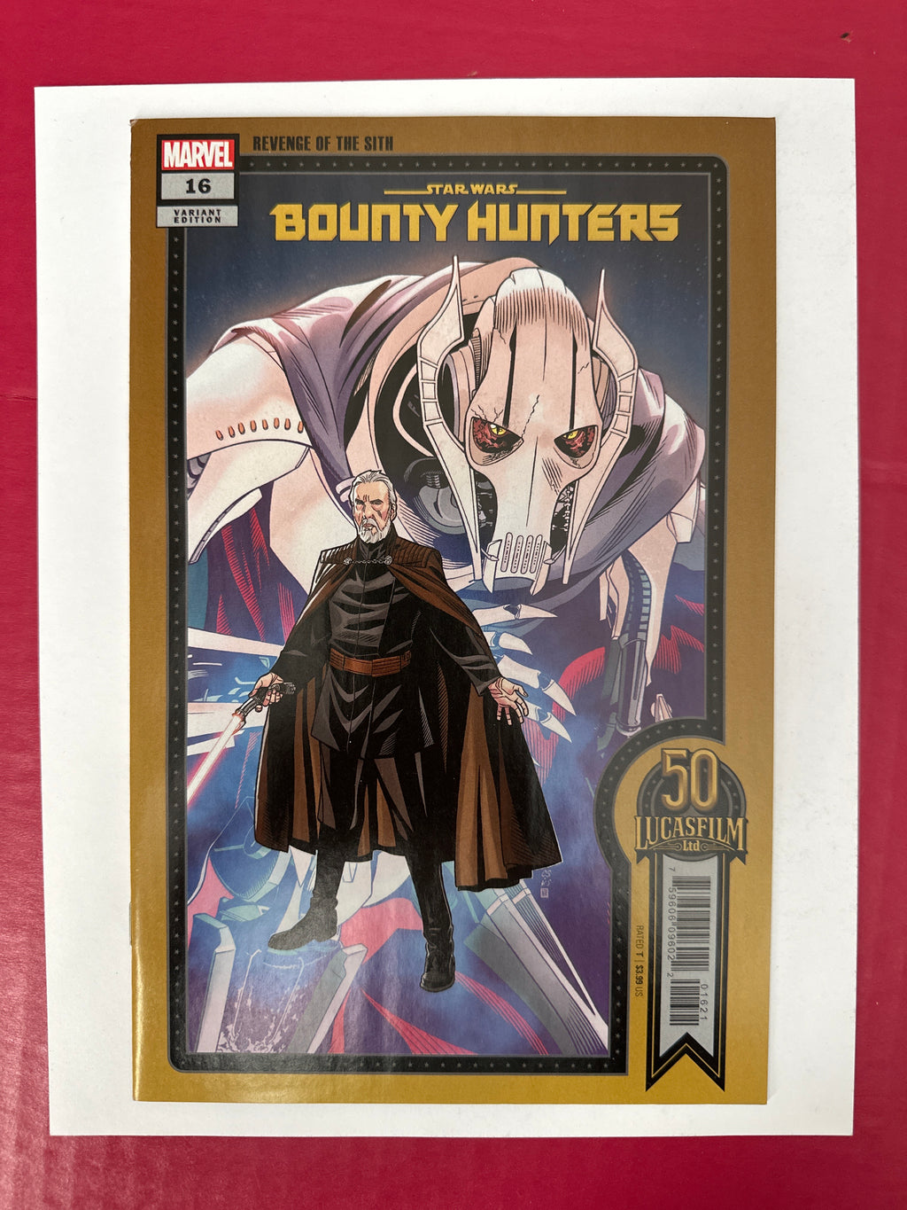 Star Wars Bounty Hunters 16B Marvel Comics 2021 Edition by Ugly Monkey Comics