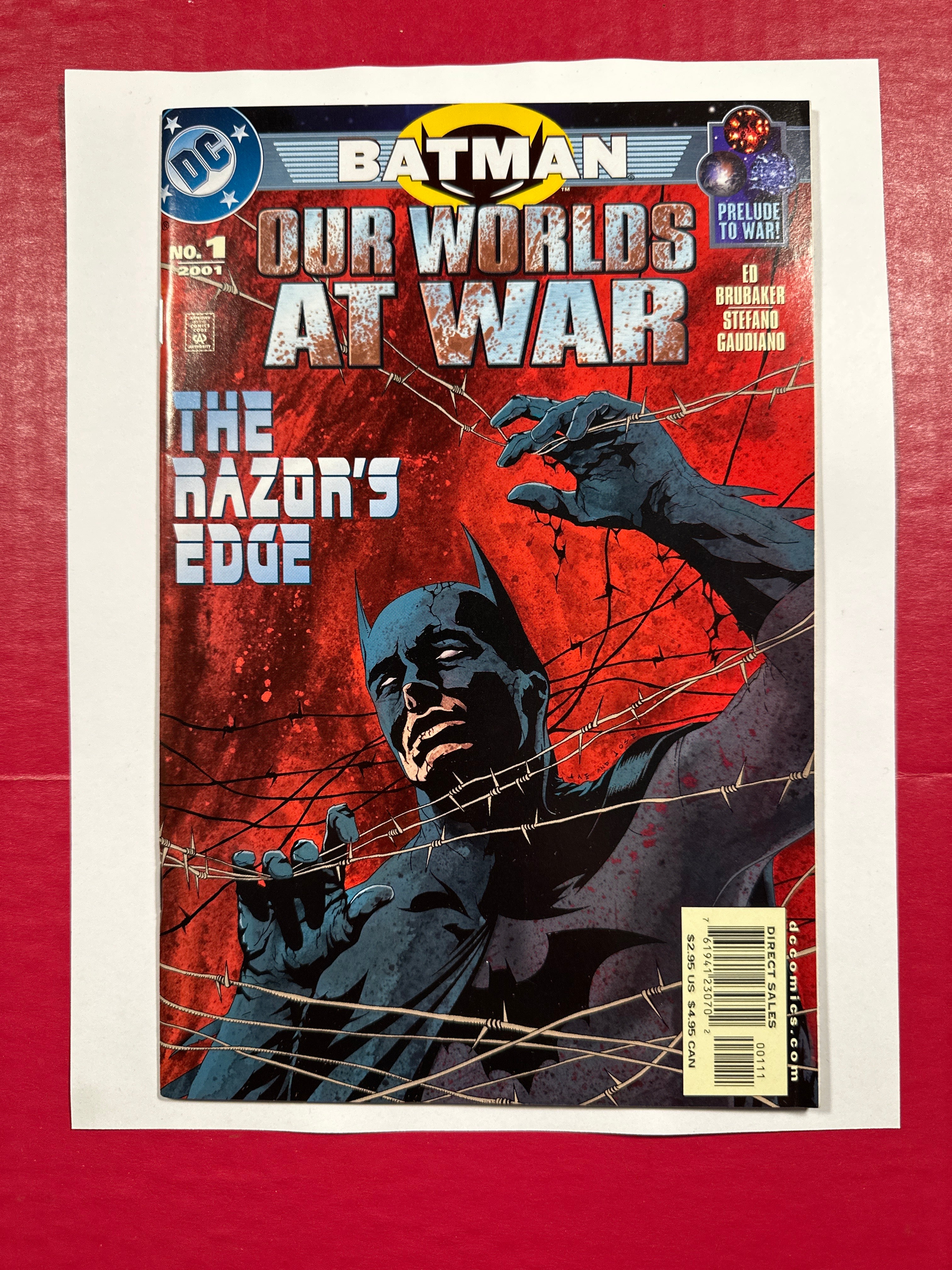 Batman: Our Worlds at War #1 (DC Comics 2001) by Ugly Monkey Comics
