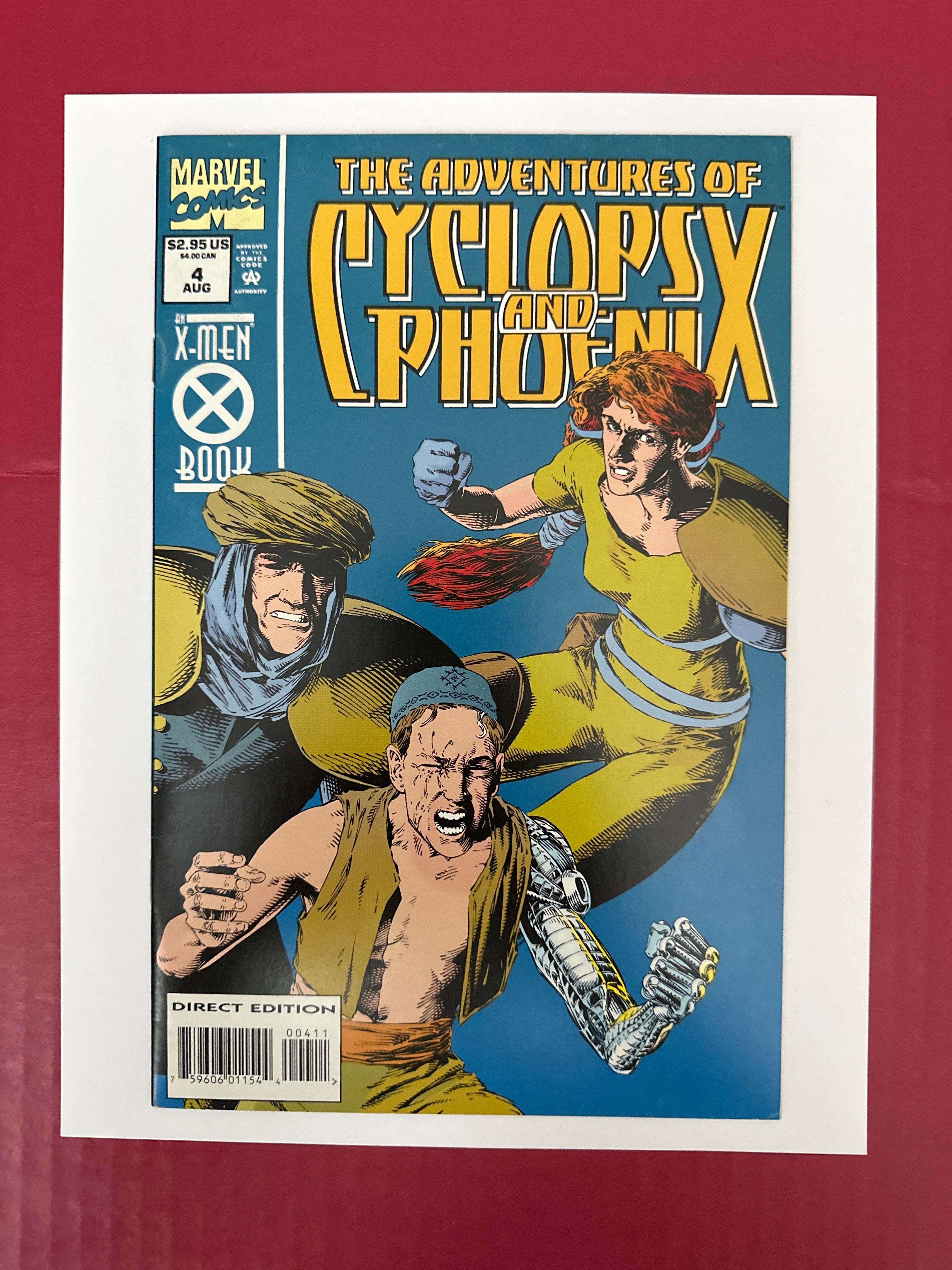 The Adventures of Cyclops and Phoenix #4A (Marvel Comics 1994) by Ugly Monkey Comics