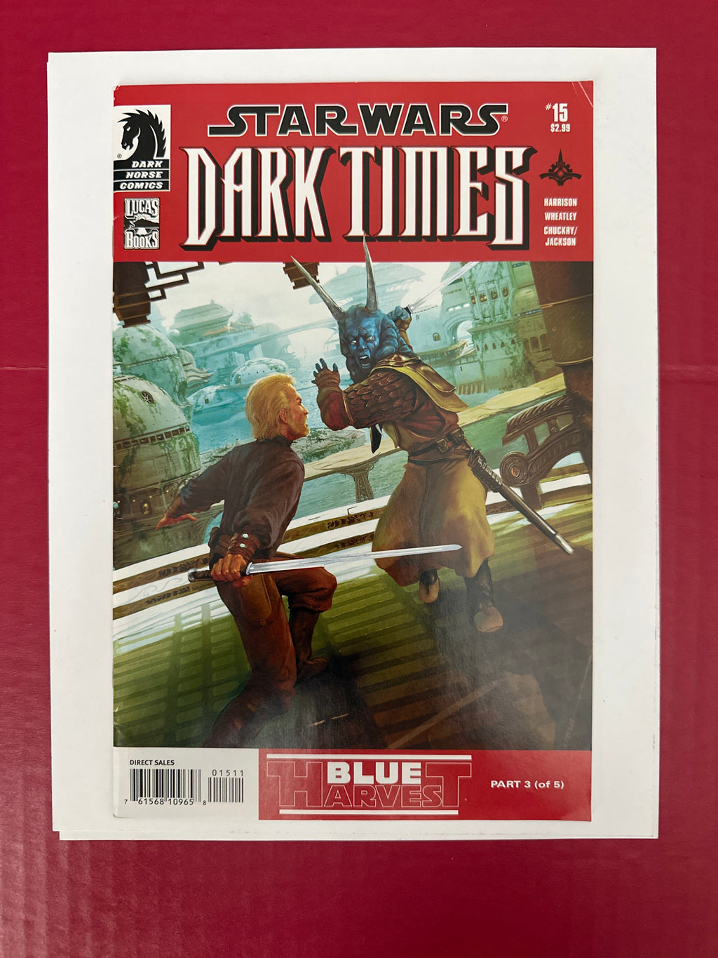 Star Wars Dark Times 15A Blue Harvest Part 3 Comic Book Dark Horse Comics by Ugly Monkey Comics