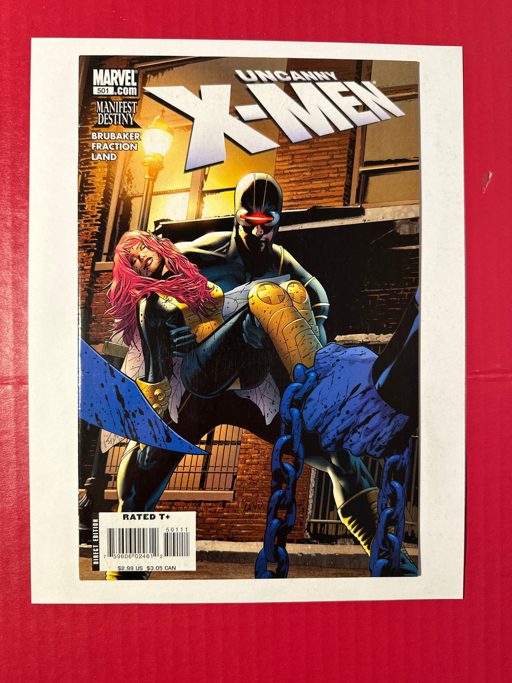 The Uncanny X-Men, Vol. 1 #501 (Marvel Comics 2008) Greg Land Regular by Ugly Monkey Comics