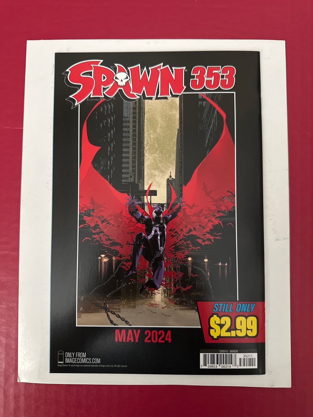 Spawn #352A (2024) by Ugly Monkey Comics