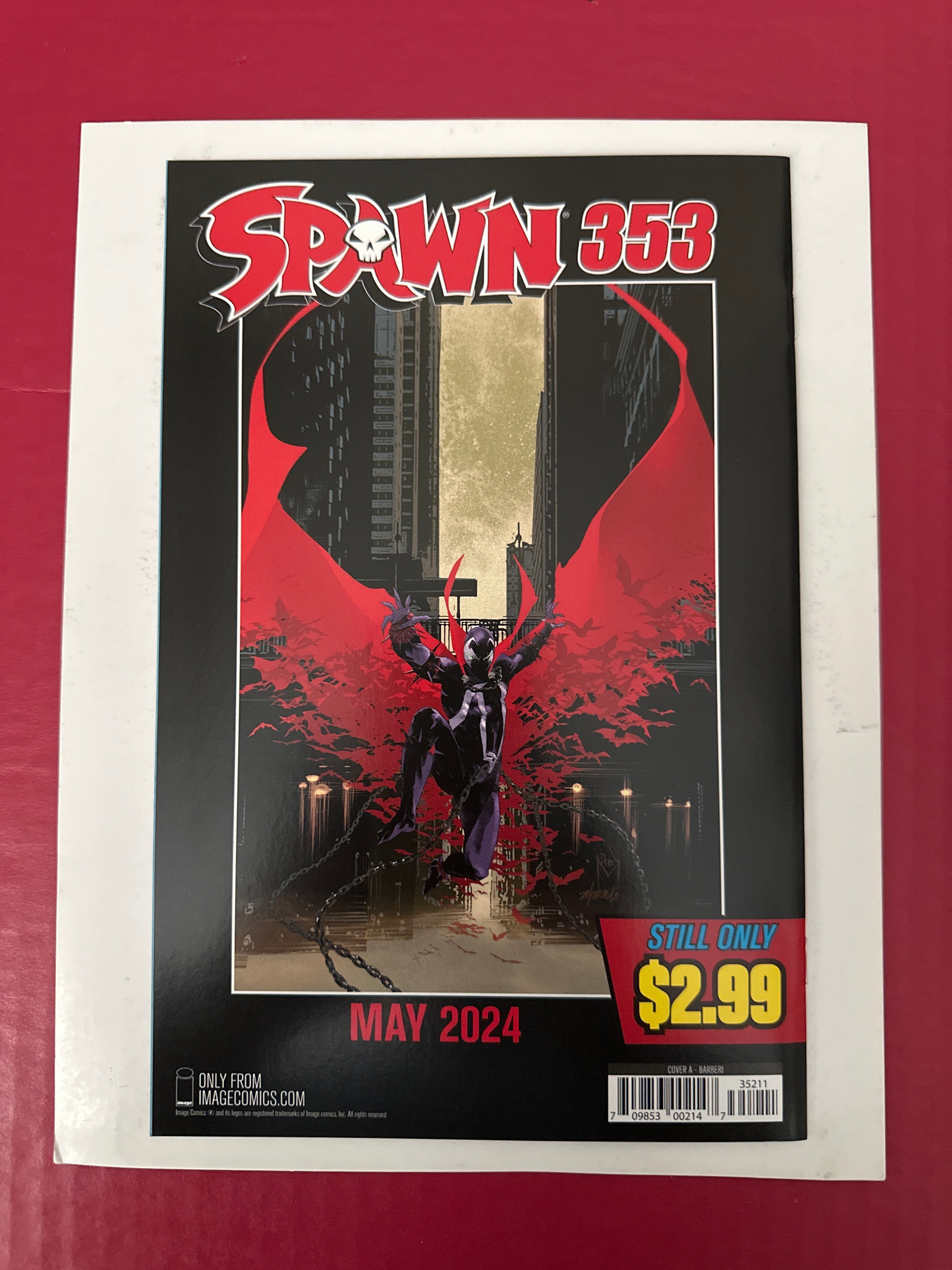 Spawn #352A (2024) by Ugly Monkey Comics
