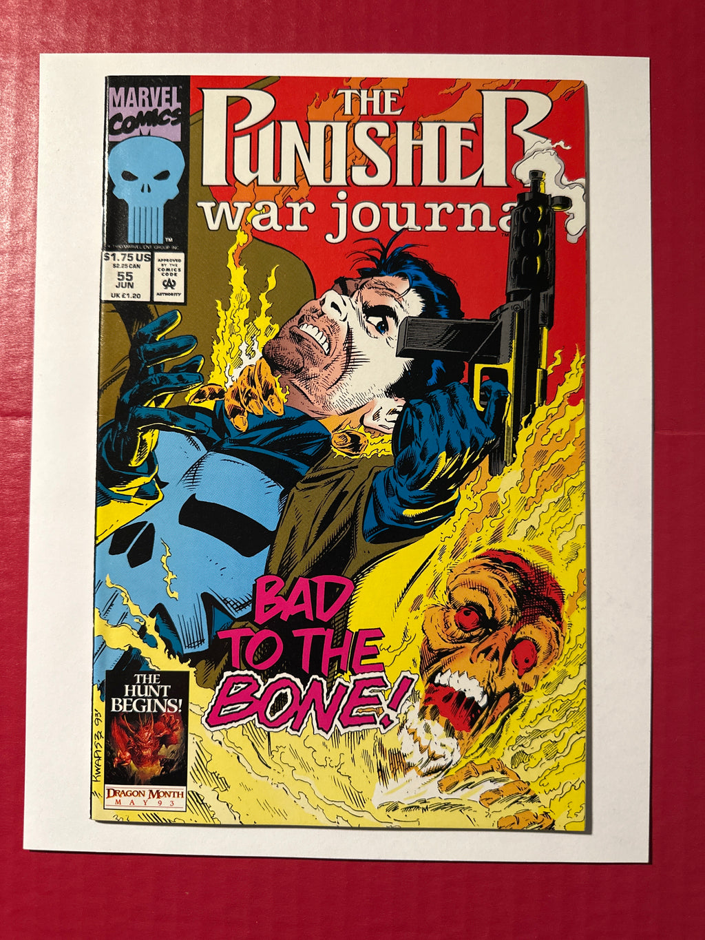 Punisher War Journal Vol 1 55A 1993 Comic Book by Ugly Monkey Comics