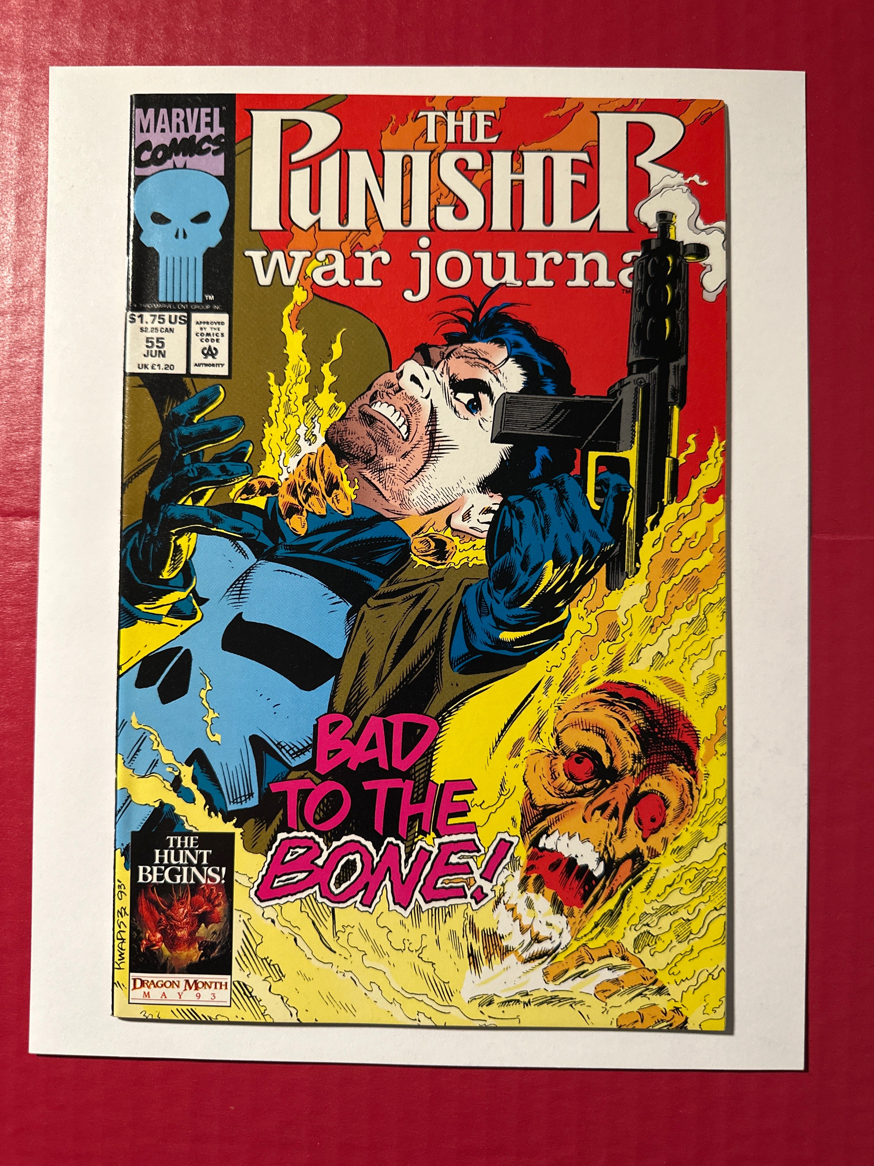 Punisher War Journal Vol 1 55A 1993 Comic Book by Ugly Monkey Comics