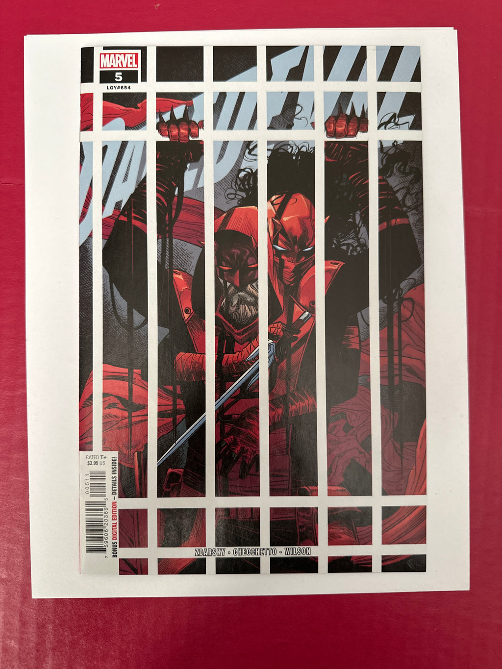Daredevil, Vol. 7 #5A (2022 Marvel Comics) by Ugly Monkey Comics