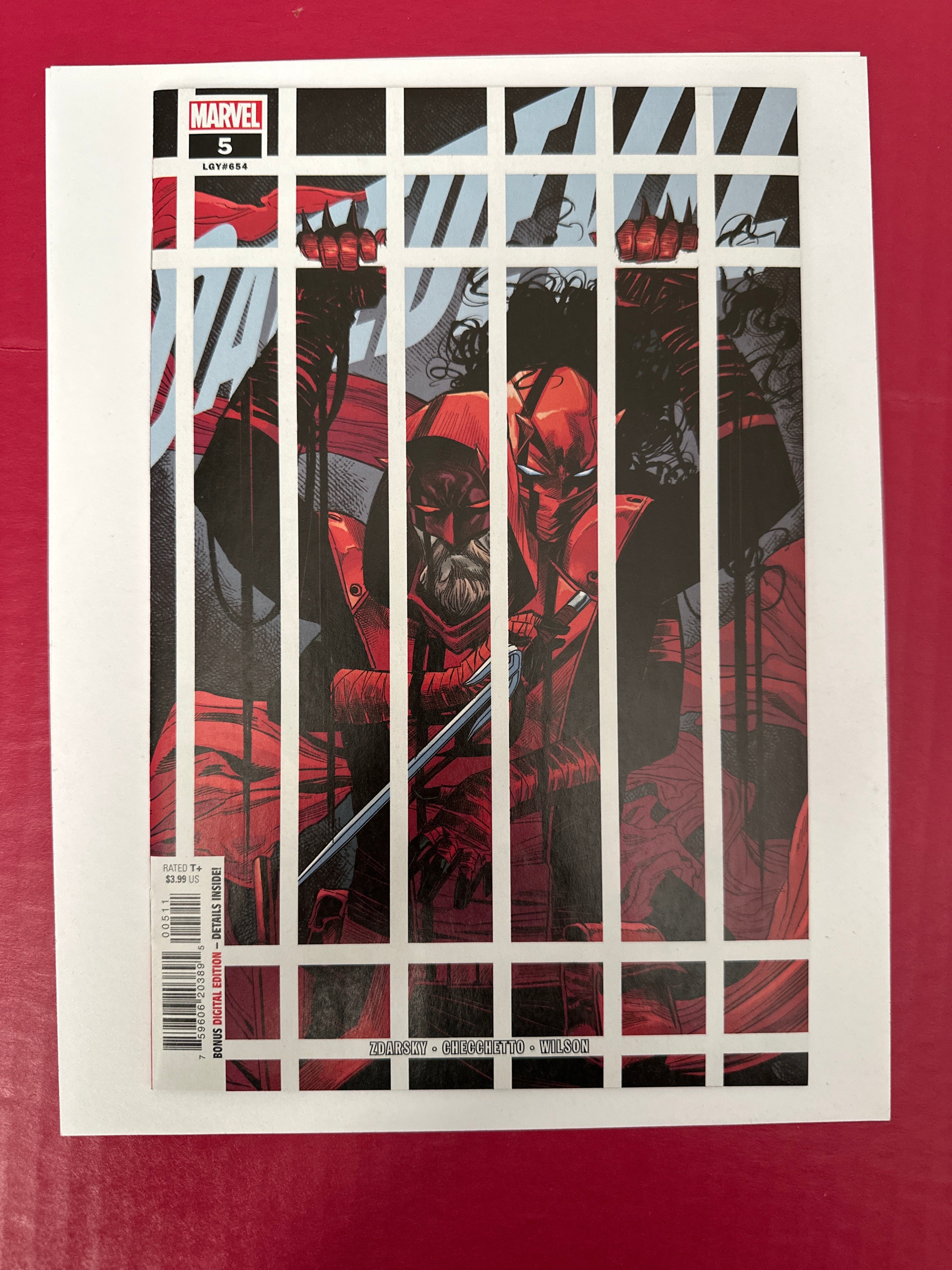 Daredevil, Vol. 7 #5A (2022 Marvel Comics) by Ugly Monkey Comics
