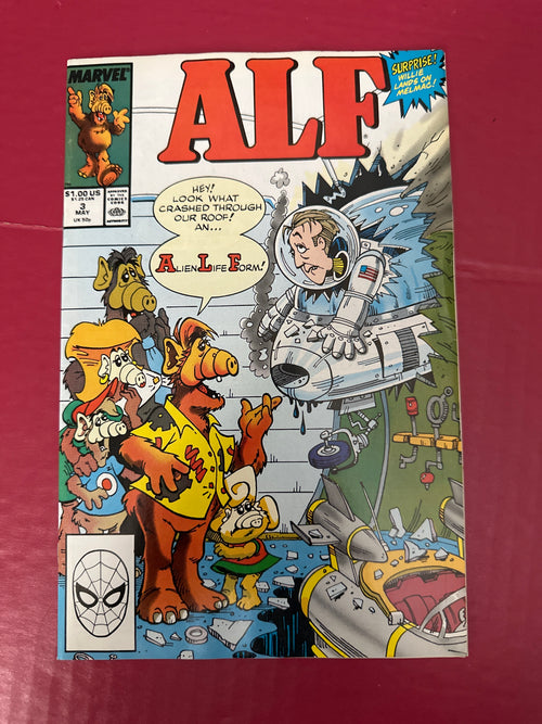 Alf #3A (Marvel Comics 1988) by Ugly Monkey Comics