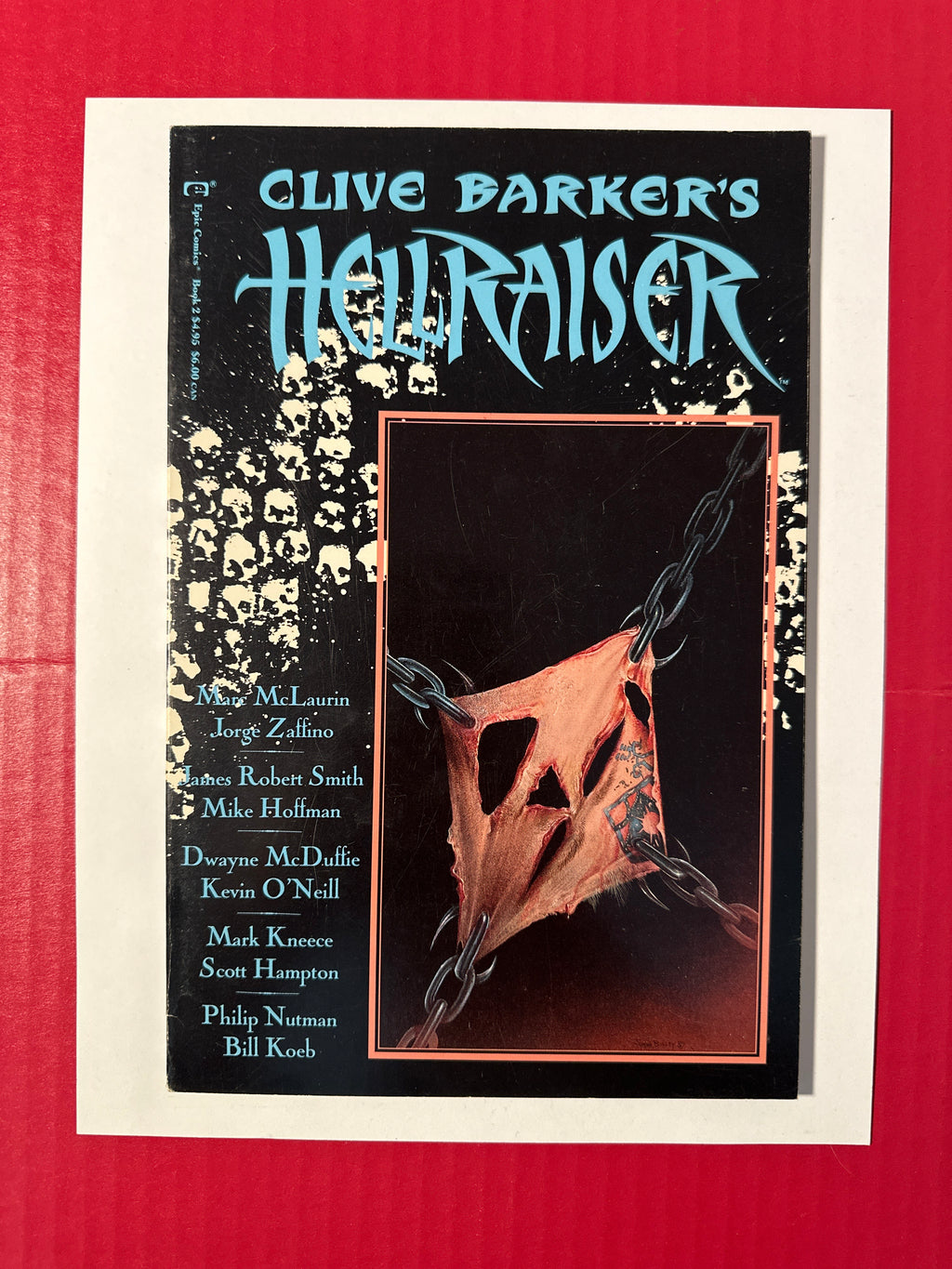 Clive Barker's: Hellraiser (Marvel) #2 (Marvel Comics 1990) 1st app. Pinhead by Ugly Monkey Comics